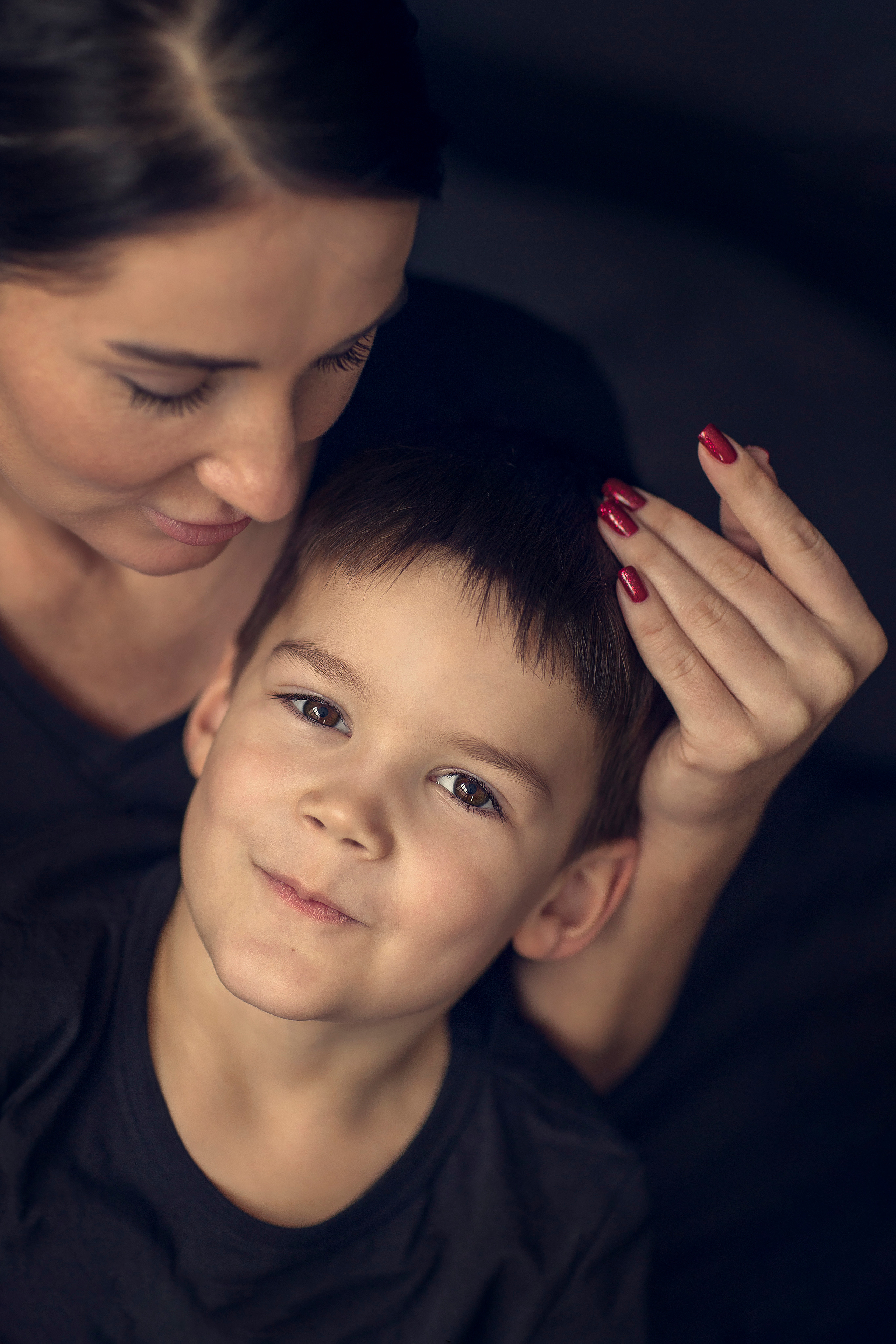 Фотосессия мамы и сына в студии "Сейчас". Семейный и детский фотограф в Перми Мария Карабатова