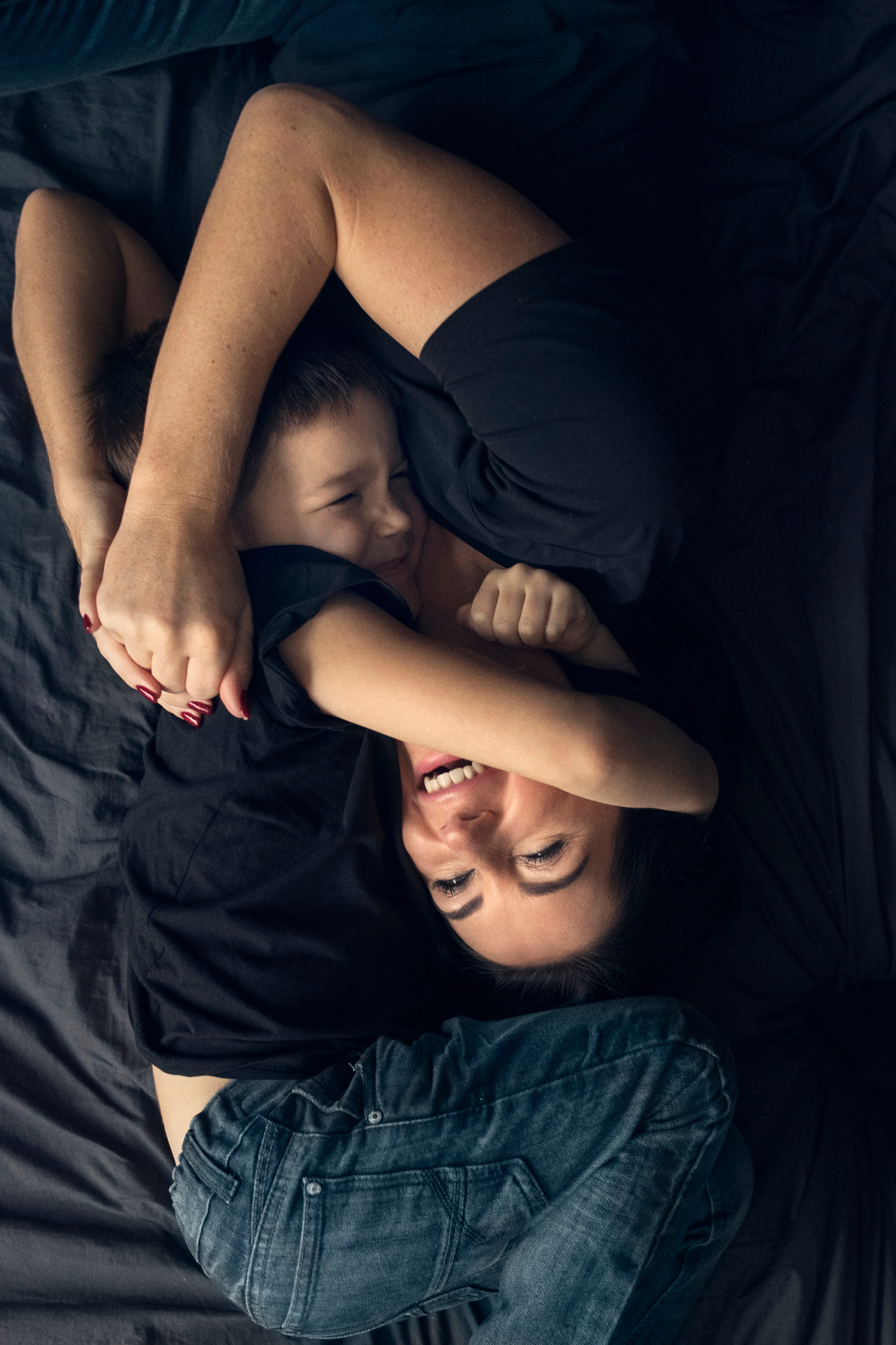 Фотосессия мамы и сына в студии "Сейчас". Семейный и детский фотограф в Перми Мария Карабатова