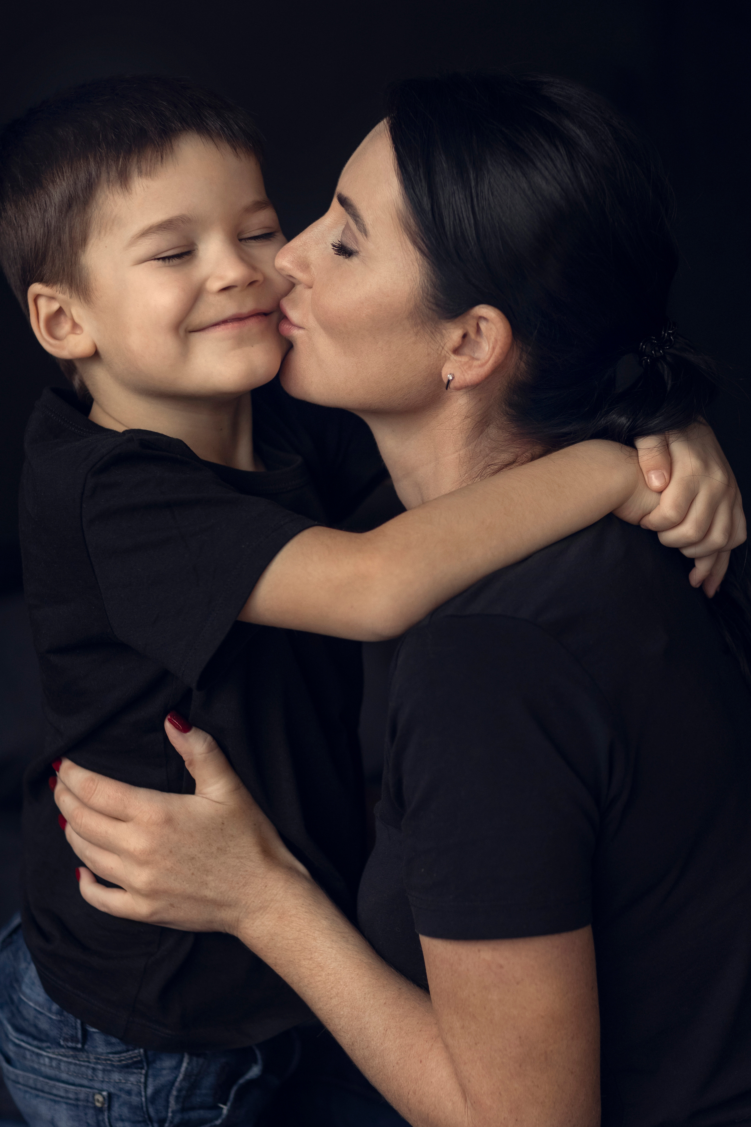 Фотосессия мамы и сына в студии "Сейчас". Семейный и детский фотограф в Перми Мария Карабатова