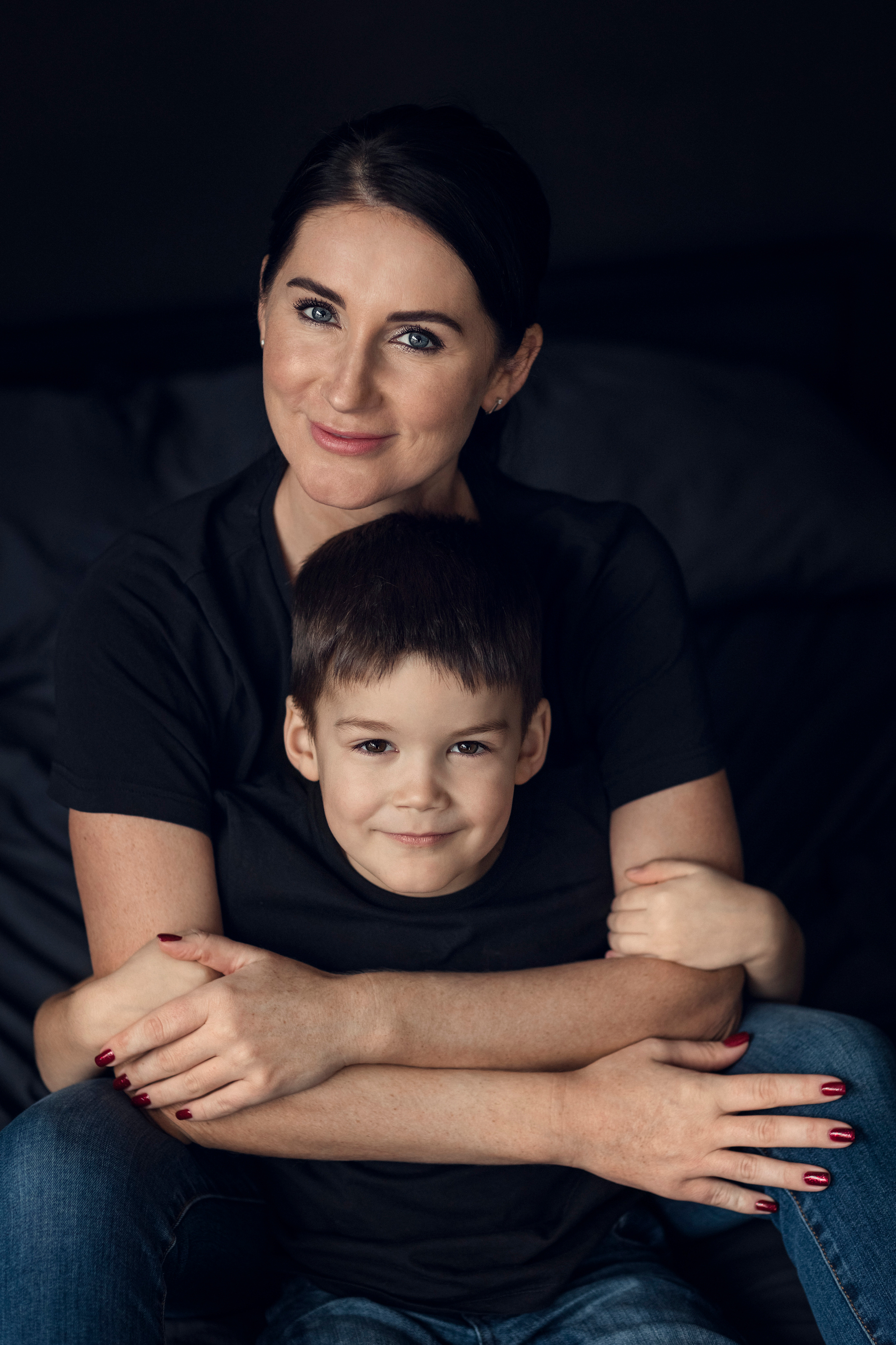 Фотосессия мамы и сына в студии "Сейчас". Семейный и детский фотограф в Перми Мария Карабатова