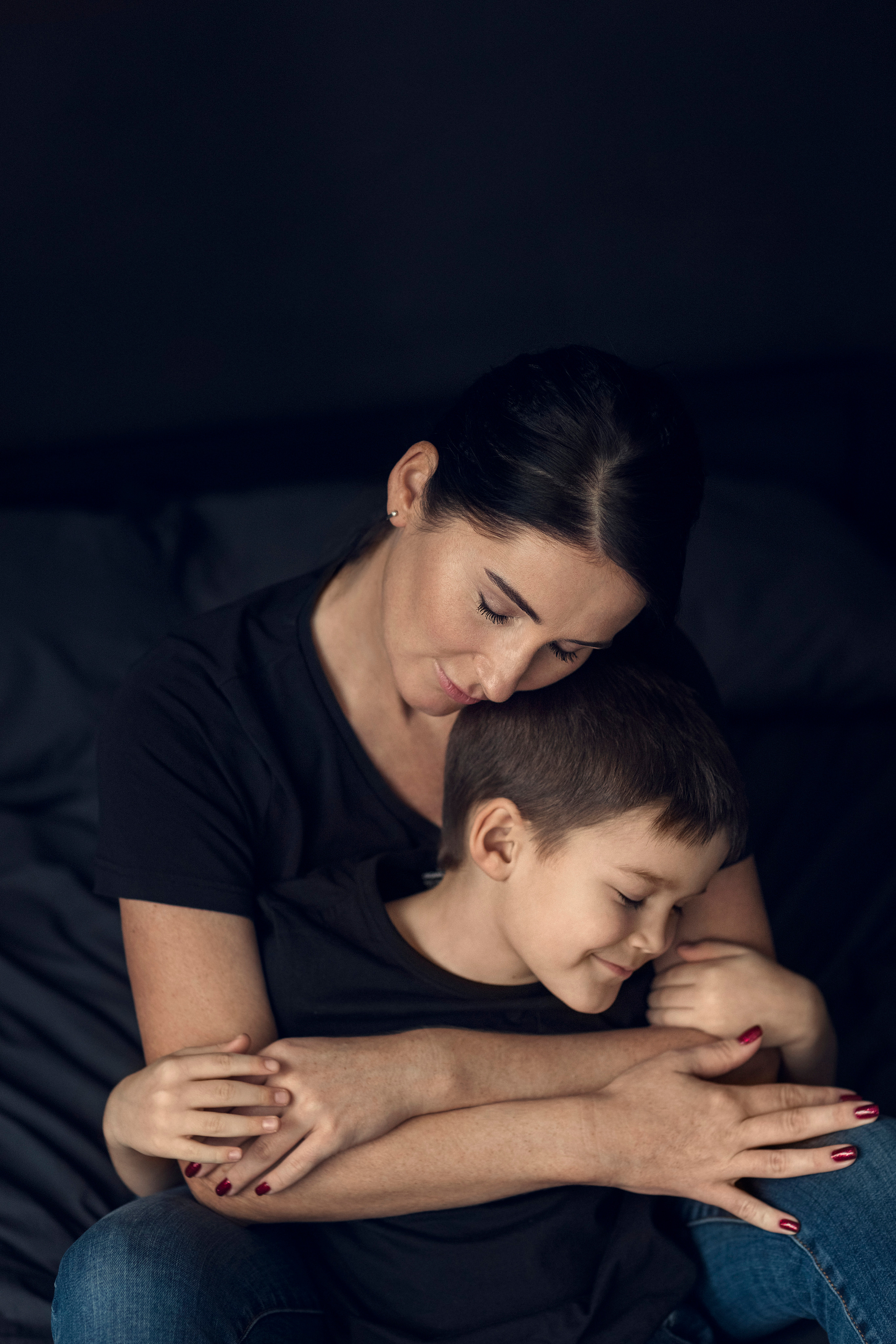 Фотосессия мамы и сына в студии "Сейчас". Семейный и детский фотограф в Перми Мария Карабатова