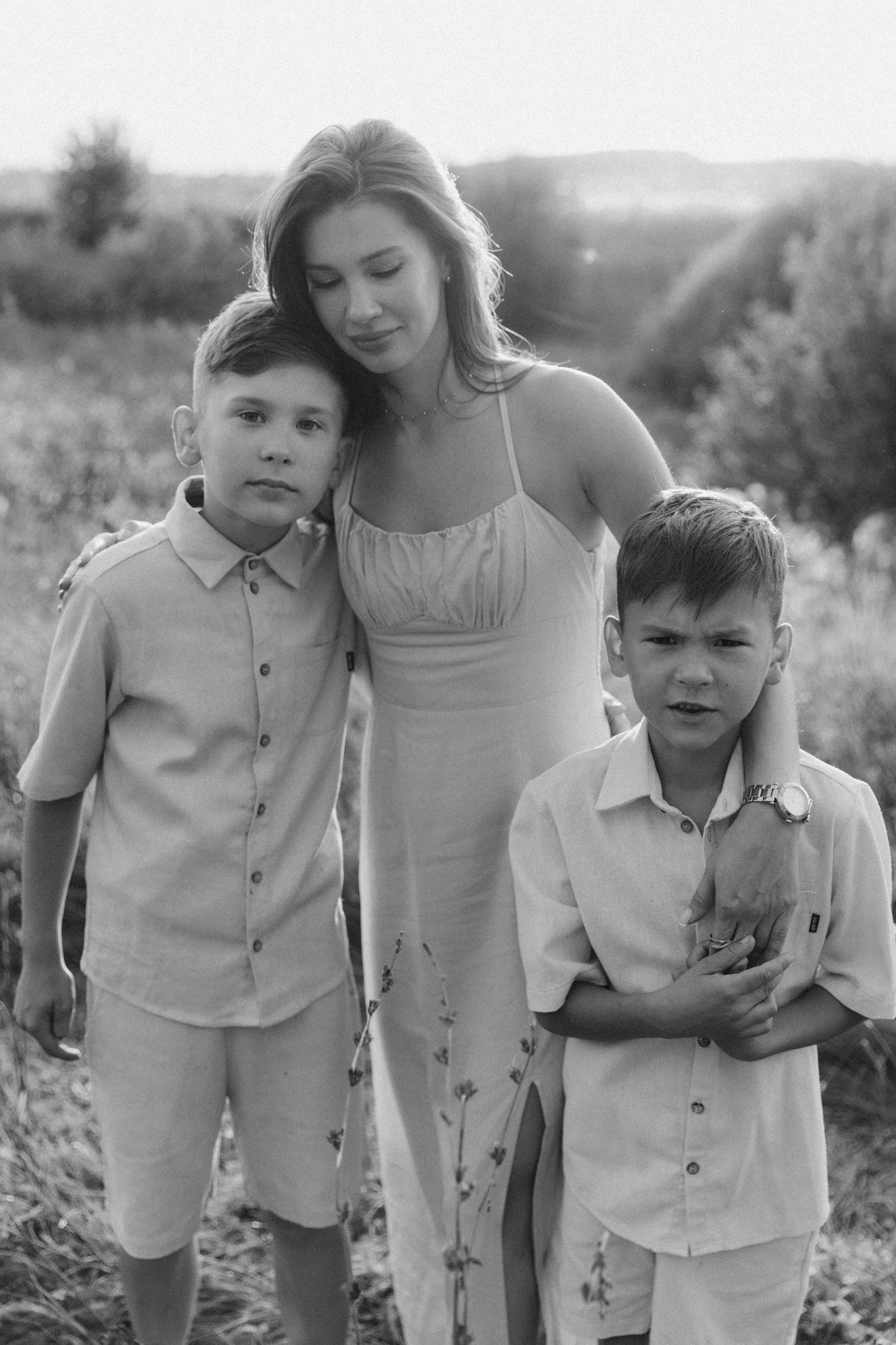 Летний вечер одной семьи. Фотограф Ульяна Дивина в Нижнем Новгороде и Нижегородской области