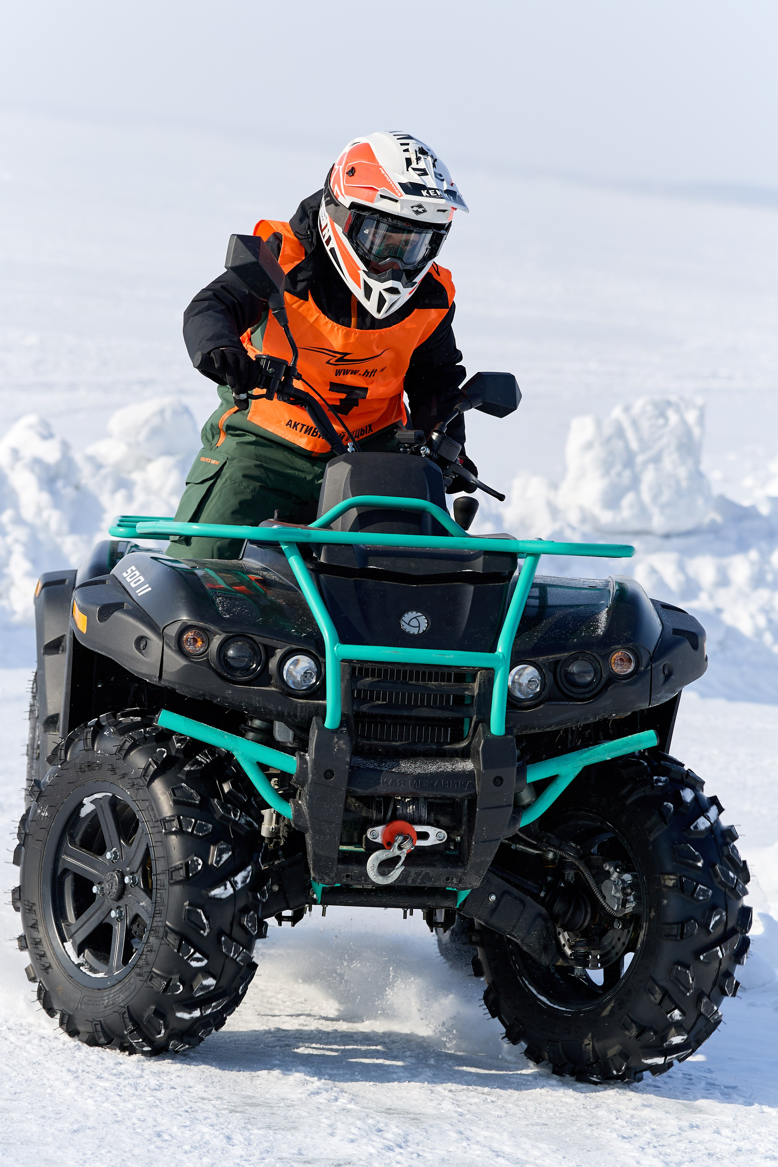Топим Лёд — 2026. Соревнования на квадроциклах. Фотограф в Новосибирске Алена Скокова