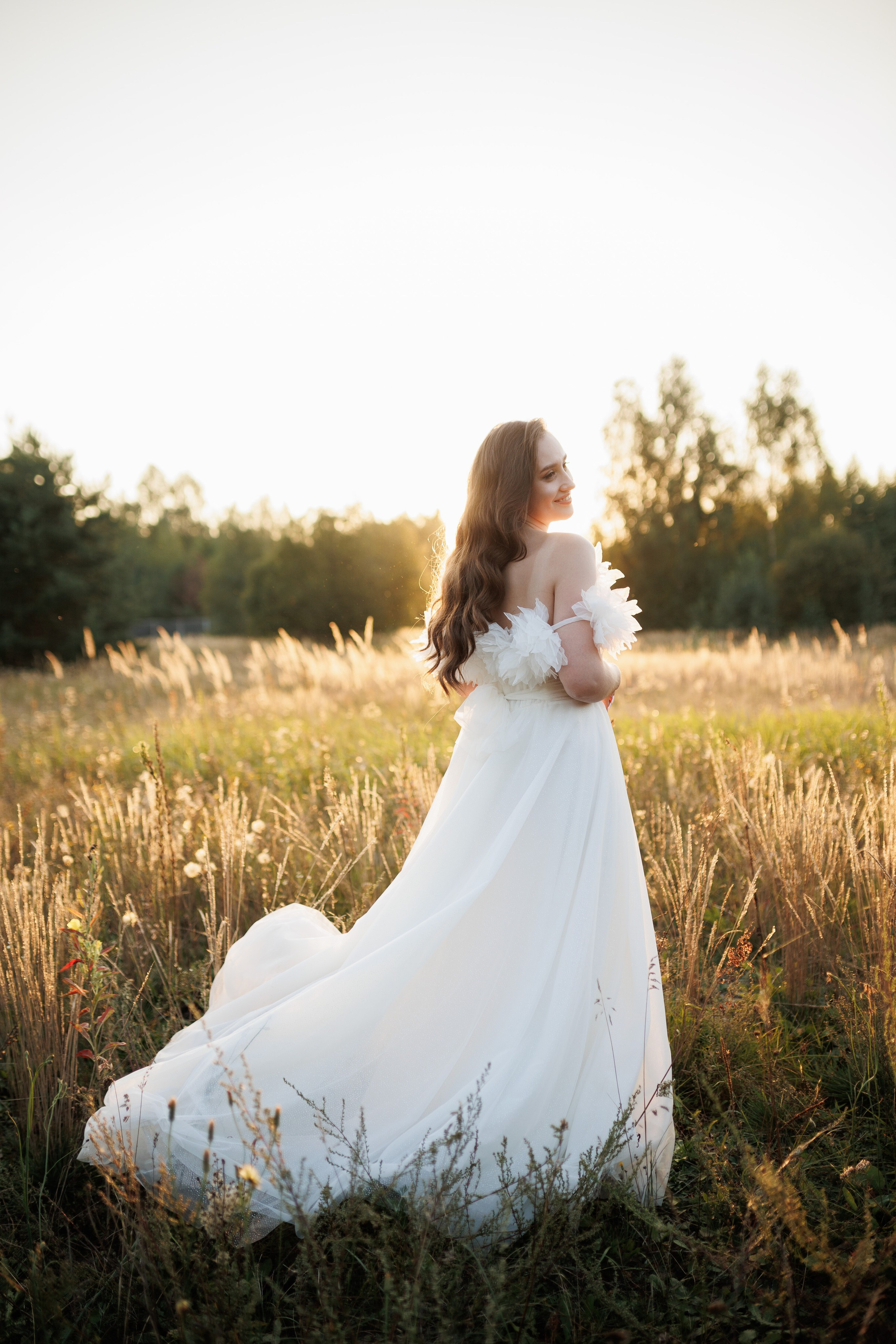 Сентябрь 2025, Белый лис, Выкса. Фотограф городских и семейных событий в Нижнем Новгороде Артем Карпухин
