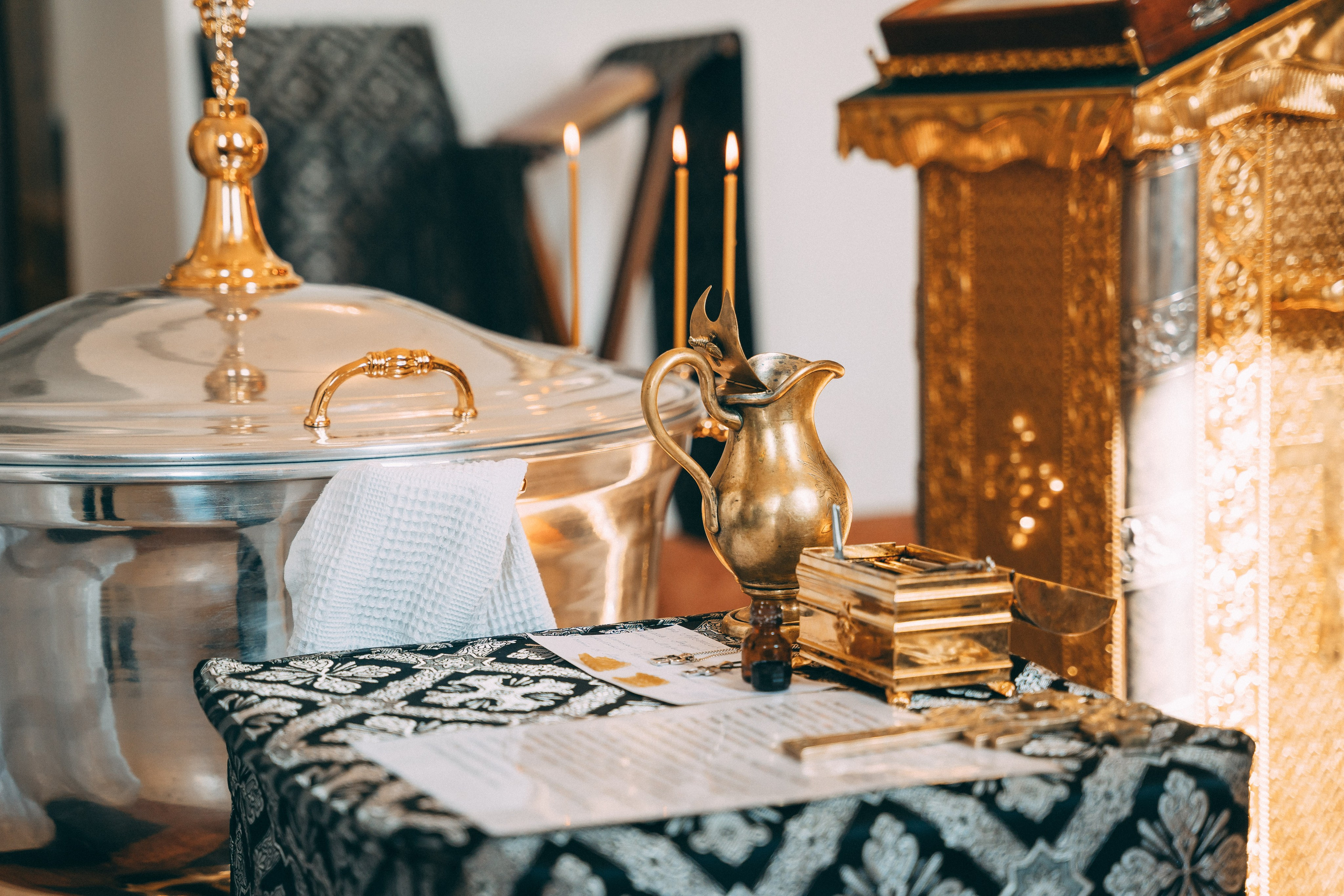 Крещение Арсения и Максима. Главная