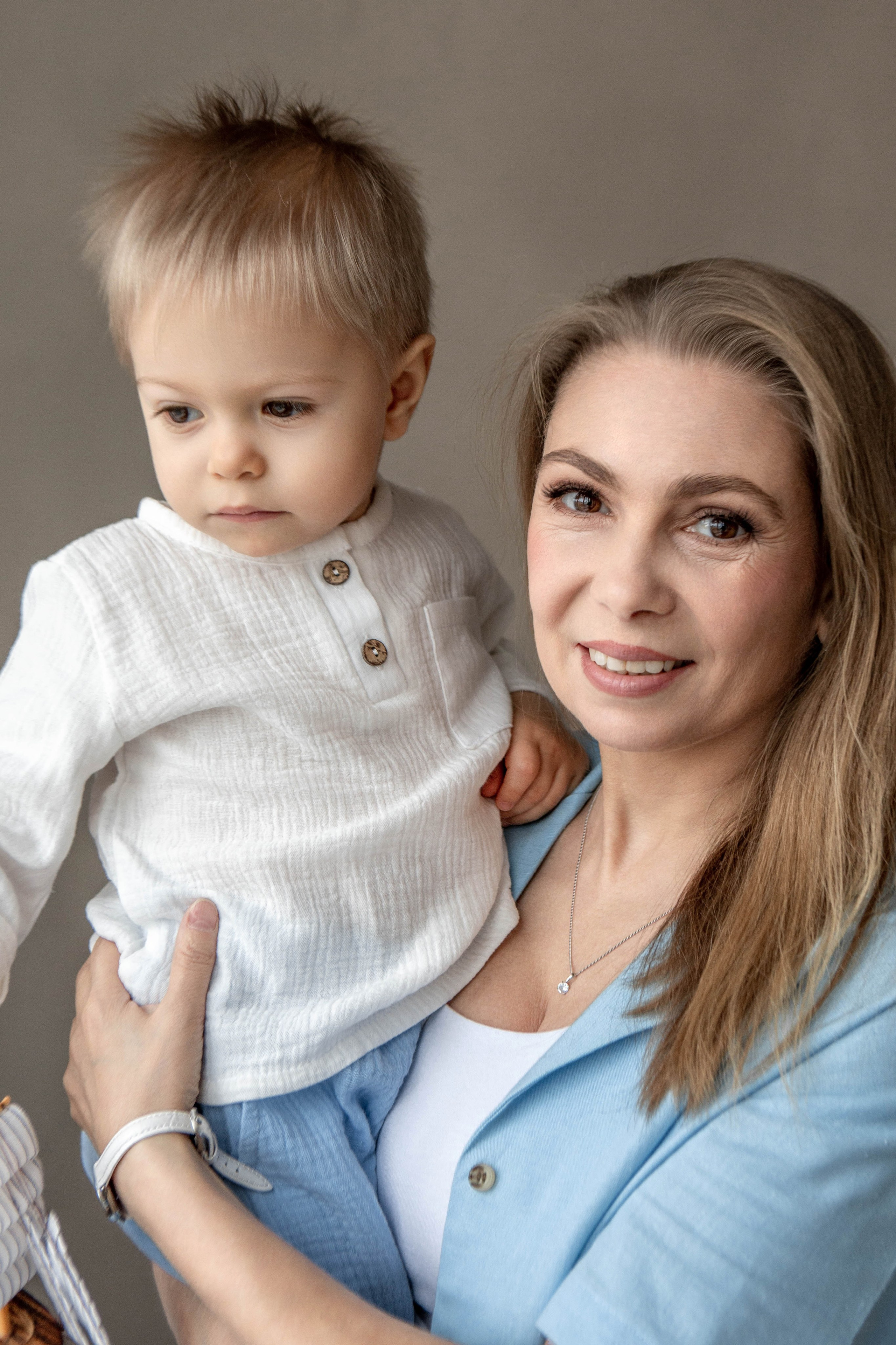 Мама и сын. Фотограф Екатерина Голицына