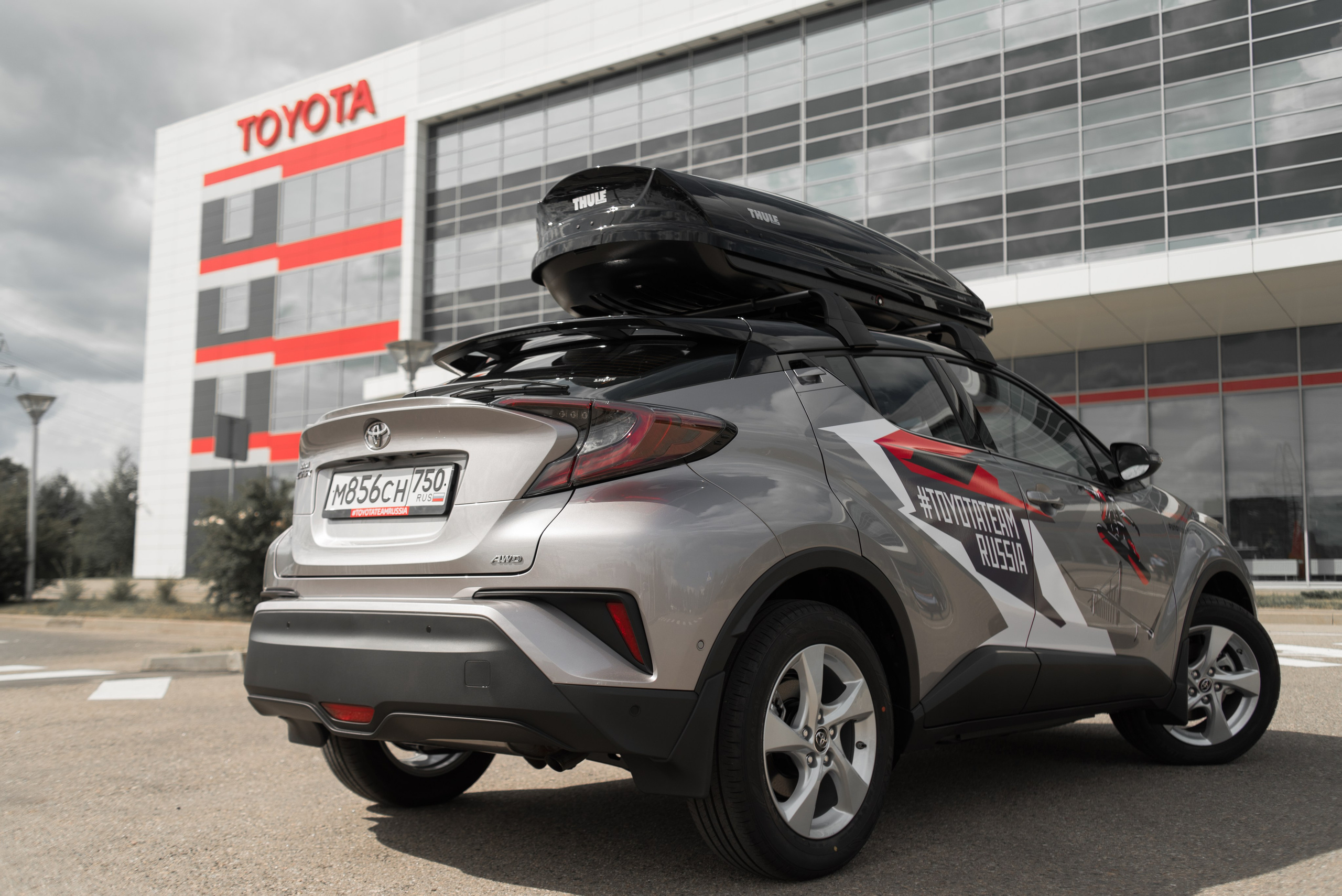 Атлеты Toyota Team Russia. DeLorein