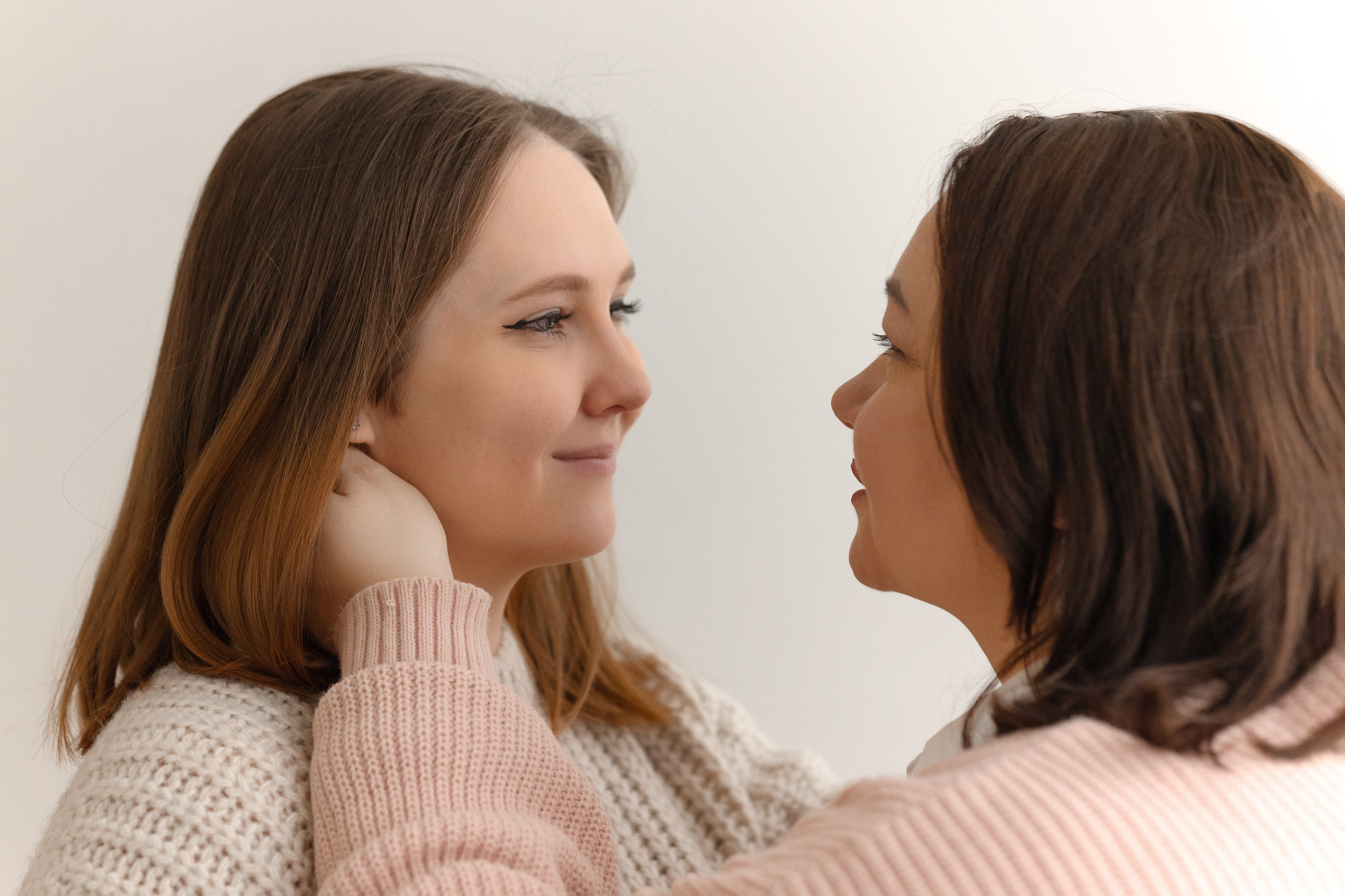 Нежная фотосессия в стиле «дочки-матери»