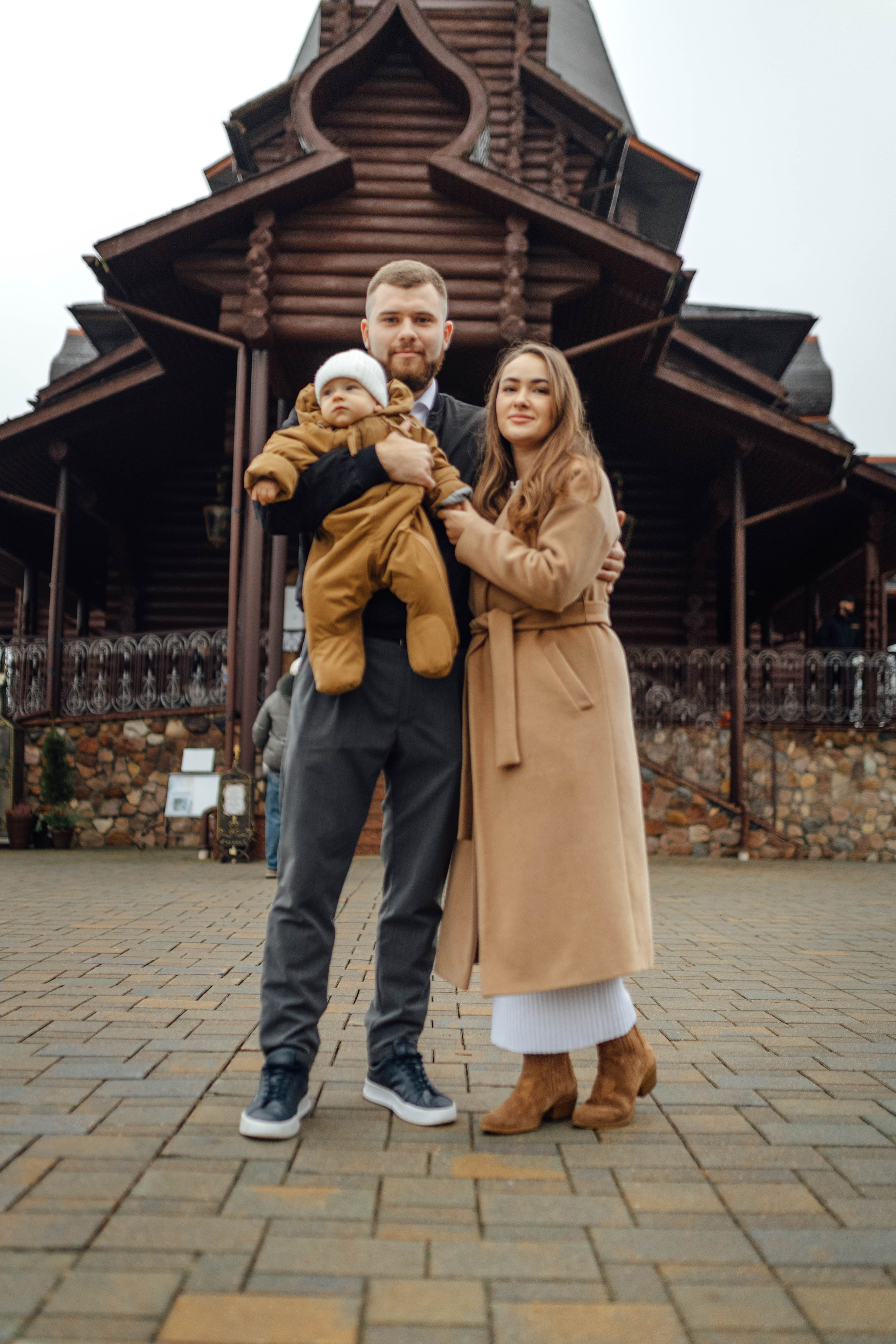 Крещение Демида, храм Святой Троицы, декабрь 2025