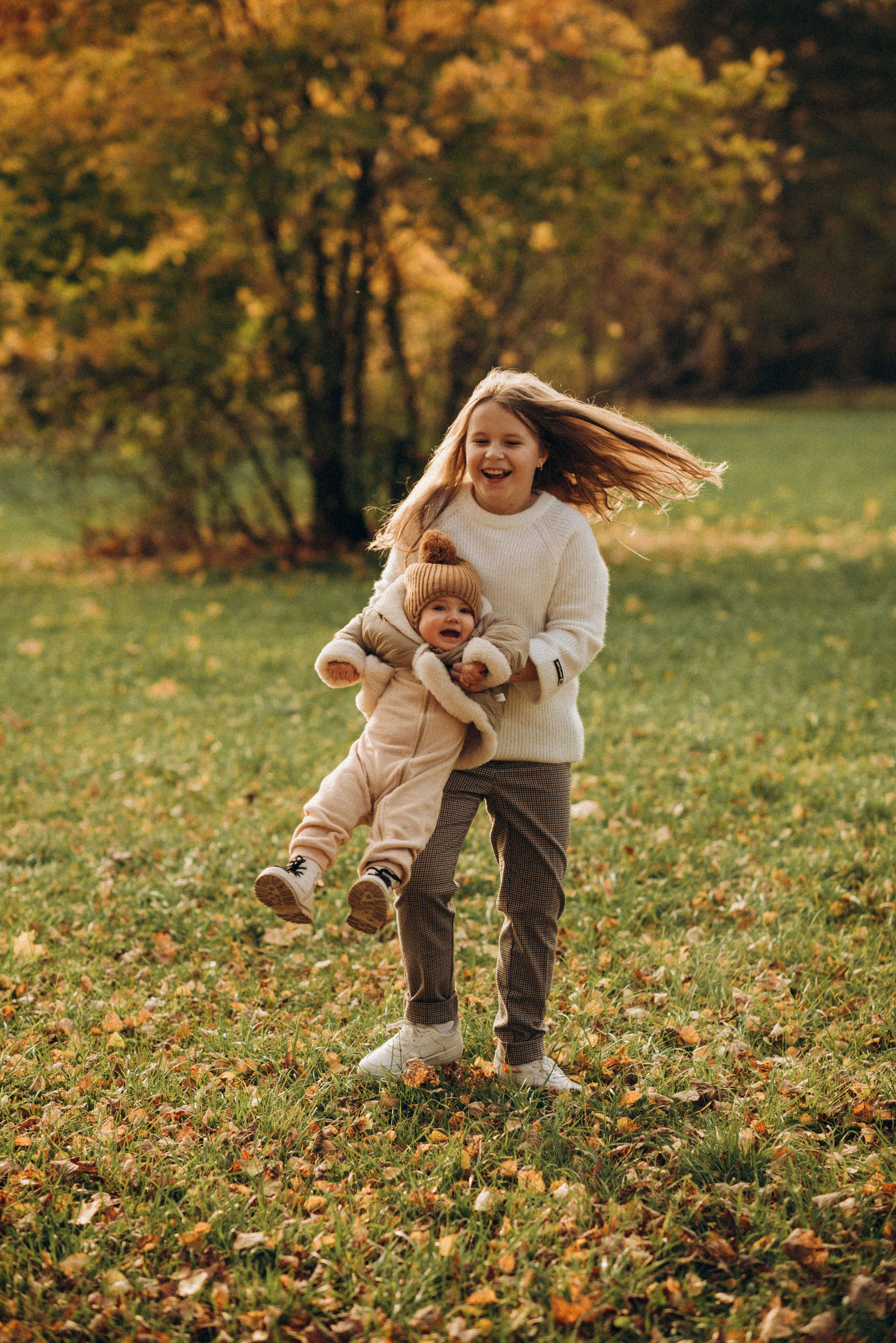 Осенняя фотосессия в парке. Семейный фотограф в Домодедово и Москве Елена Пичугина