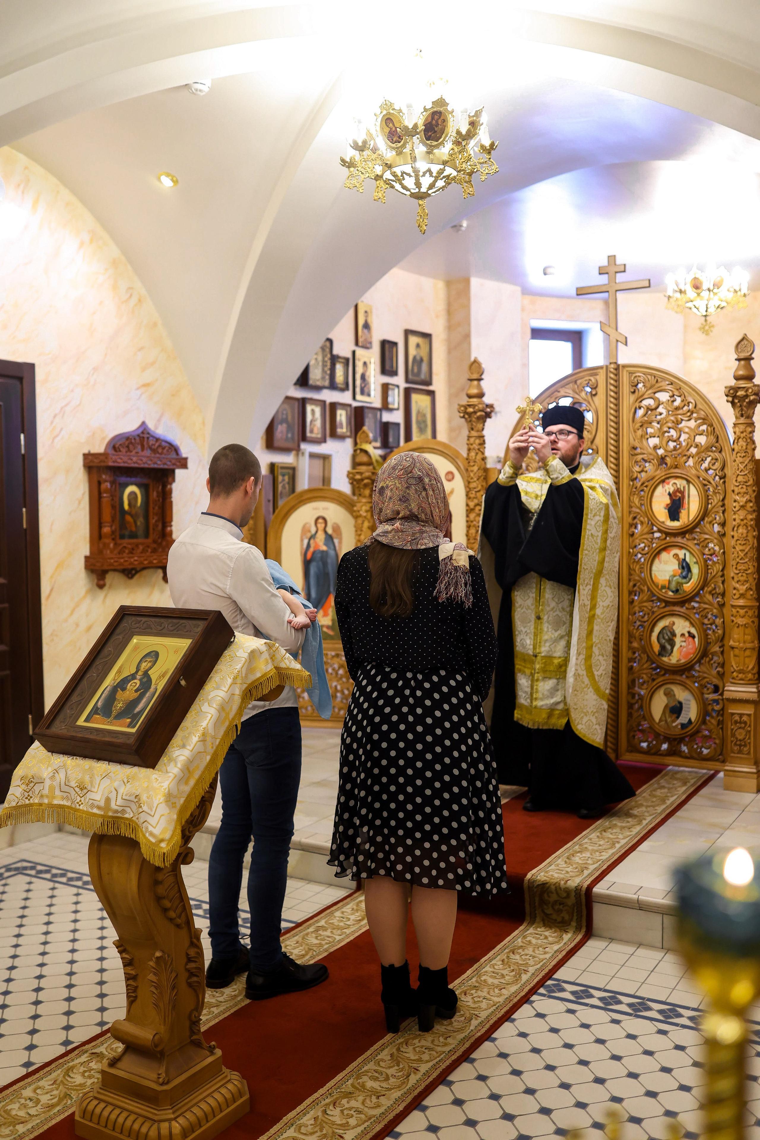 Крещение — фотосессия крестин в Санкт-Петербурге. Фотограф из Санкт-Петербурга Ильинская Ксения