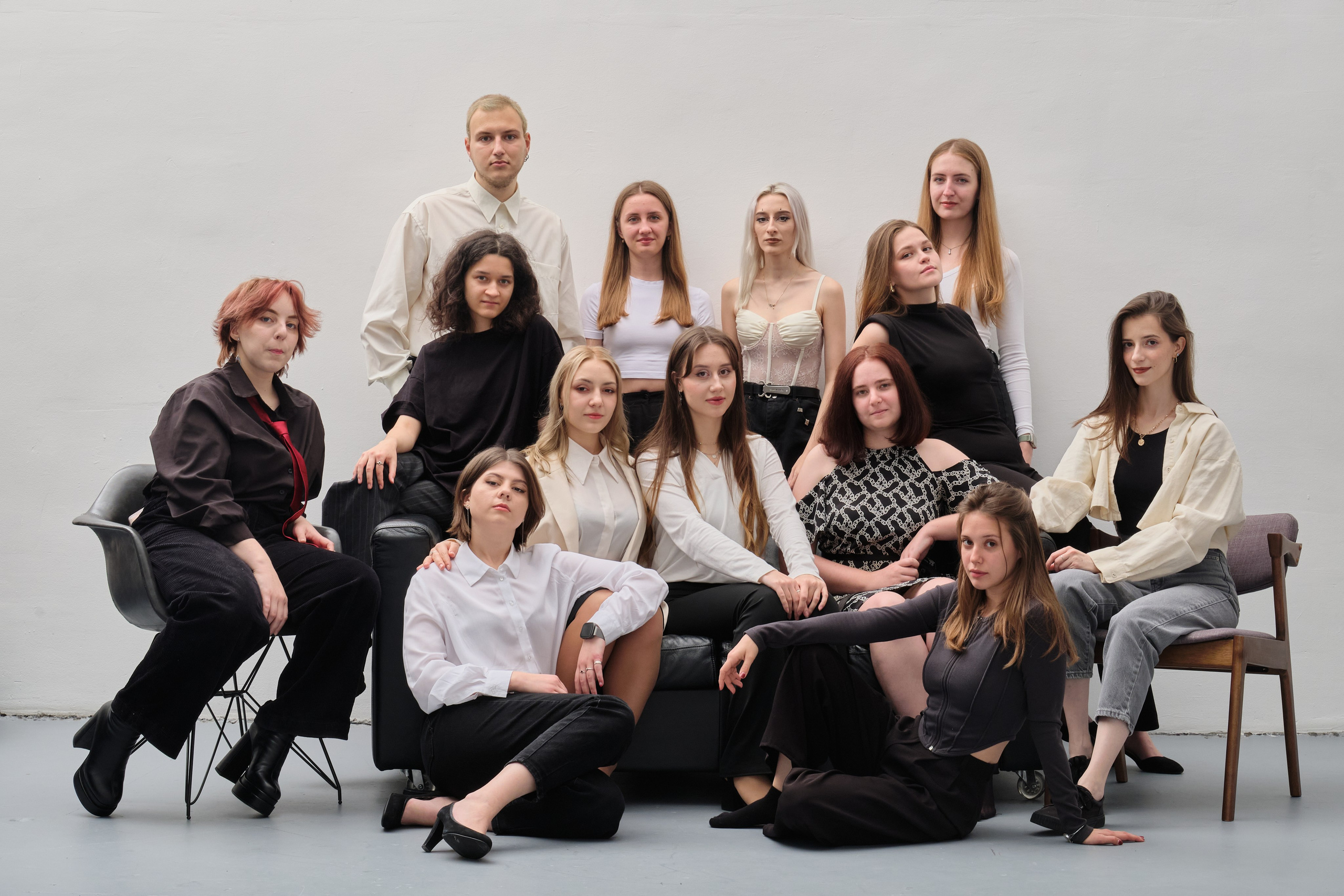 Студенты на выпускной альбом. Goncharov Tim