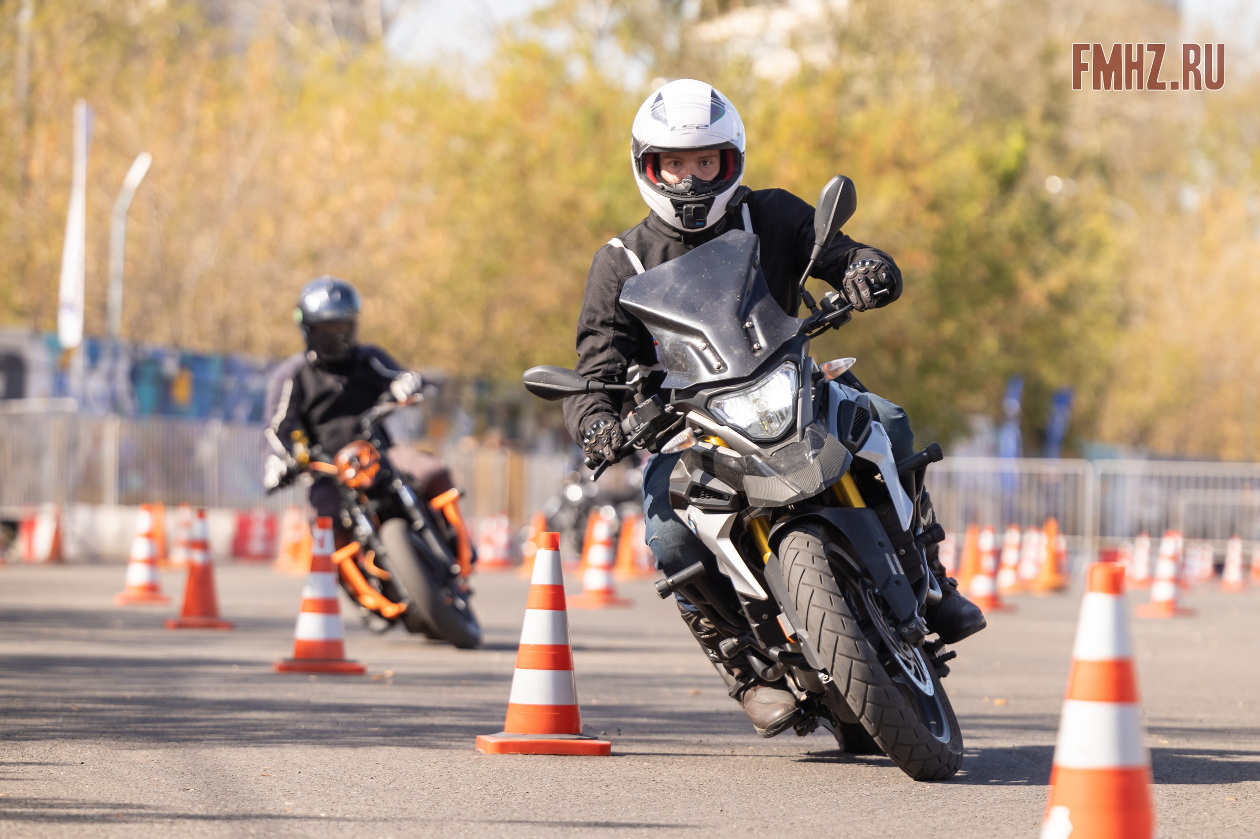 Соревнования по мотоджимхане на площадке Мосгортранс 15.09.2024. Фотограф Владимир Охрименко