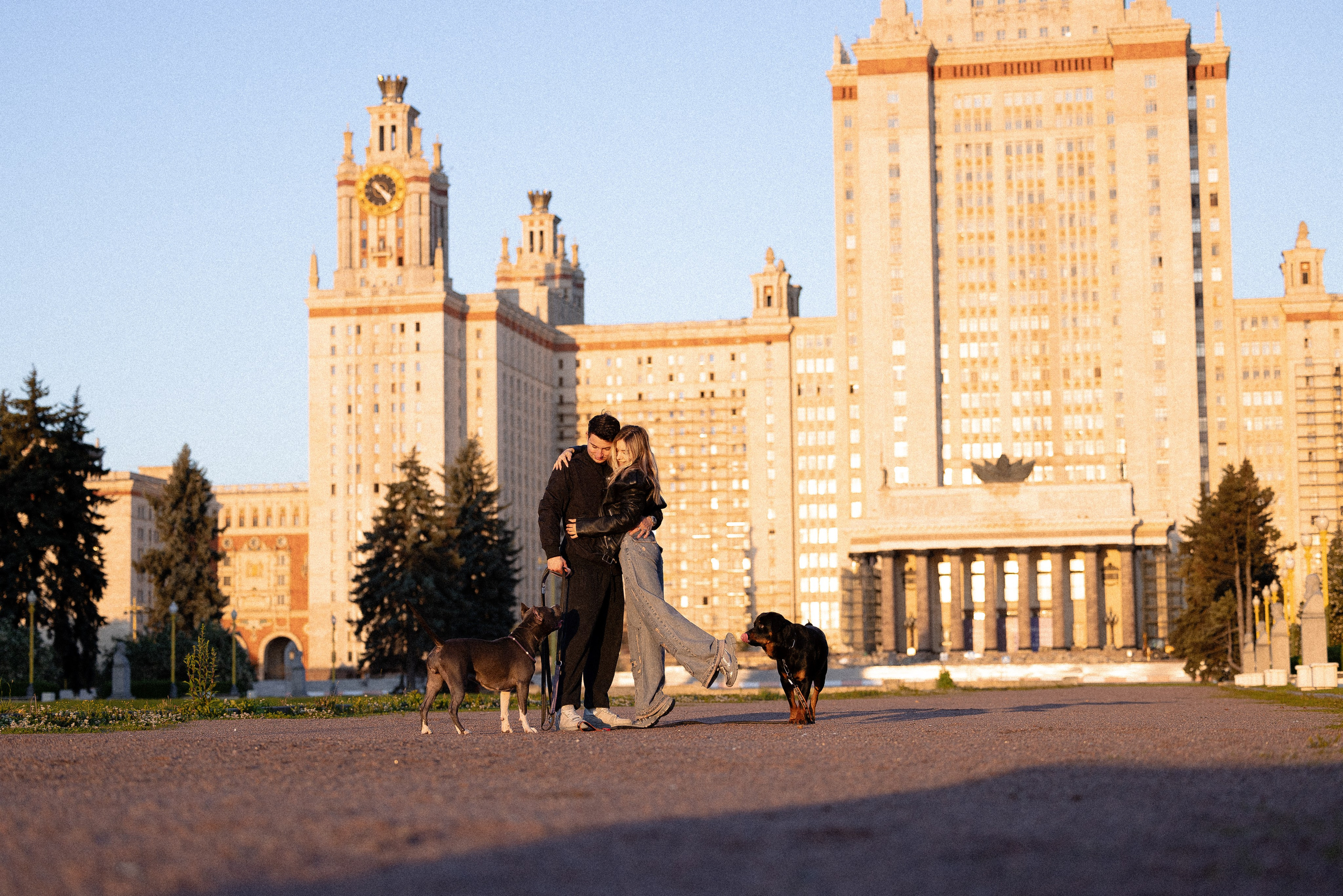 Катя, Леша, Лея и Трой. Фотограф и видеограф анималист Аганина Дарья