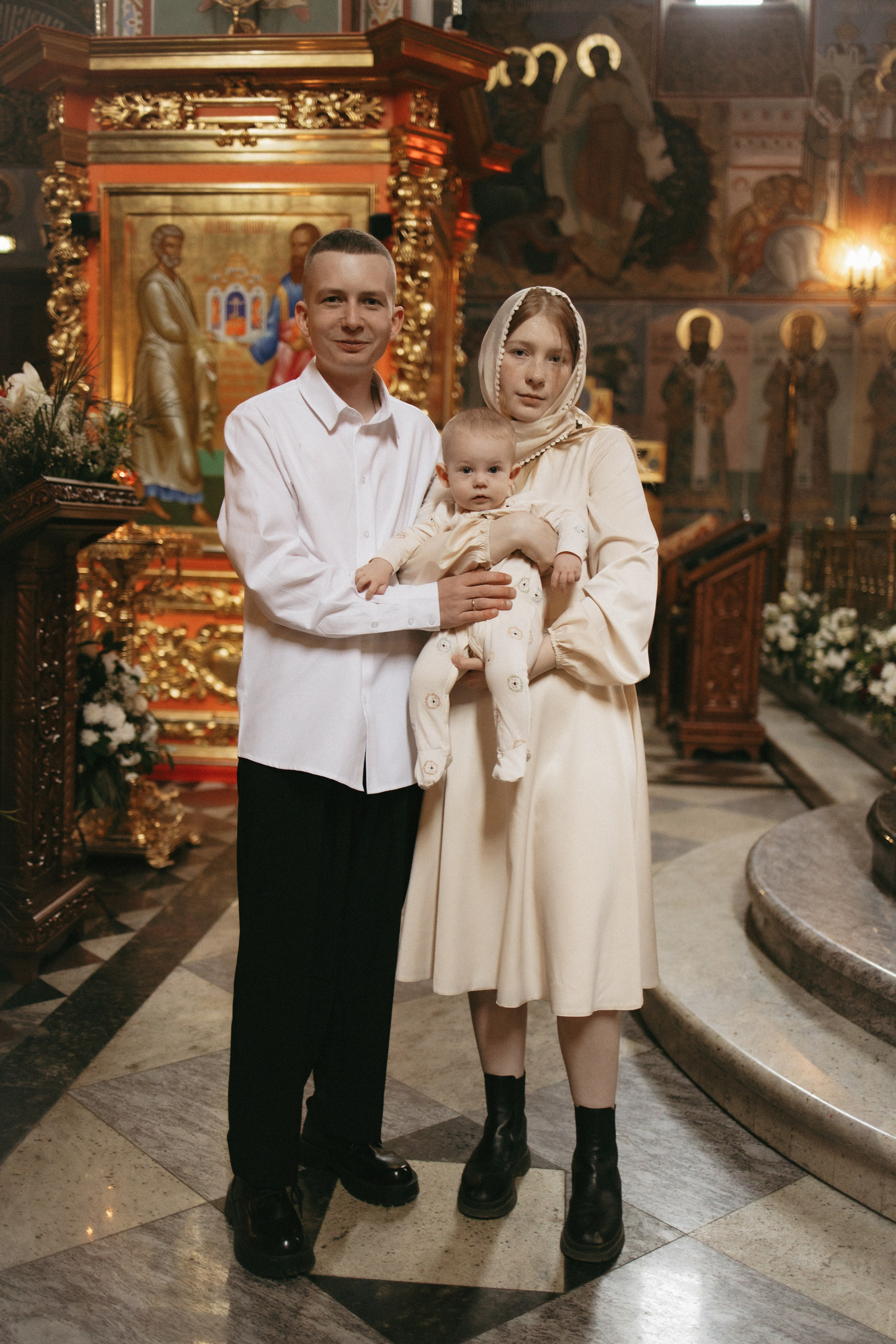 Крещение Леонида. Фотограф Анастасия Бобылева, Москва и Московская область