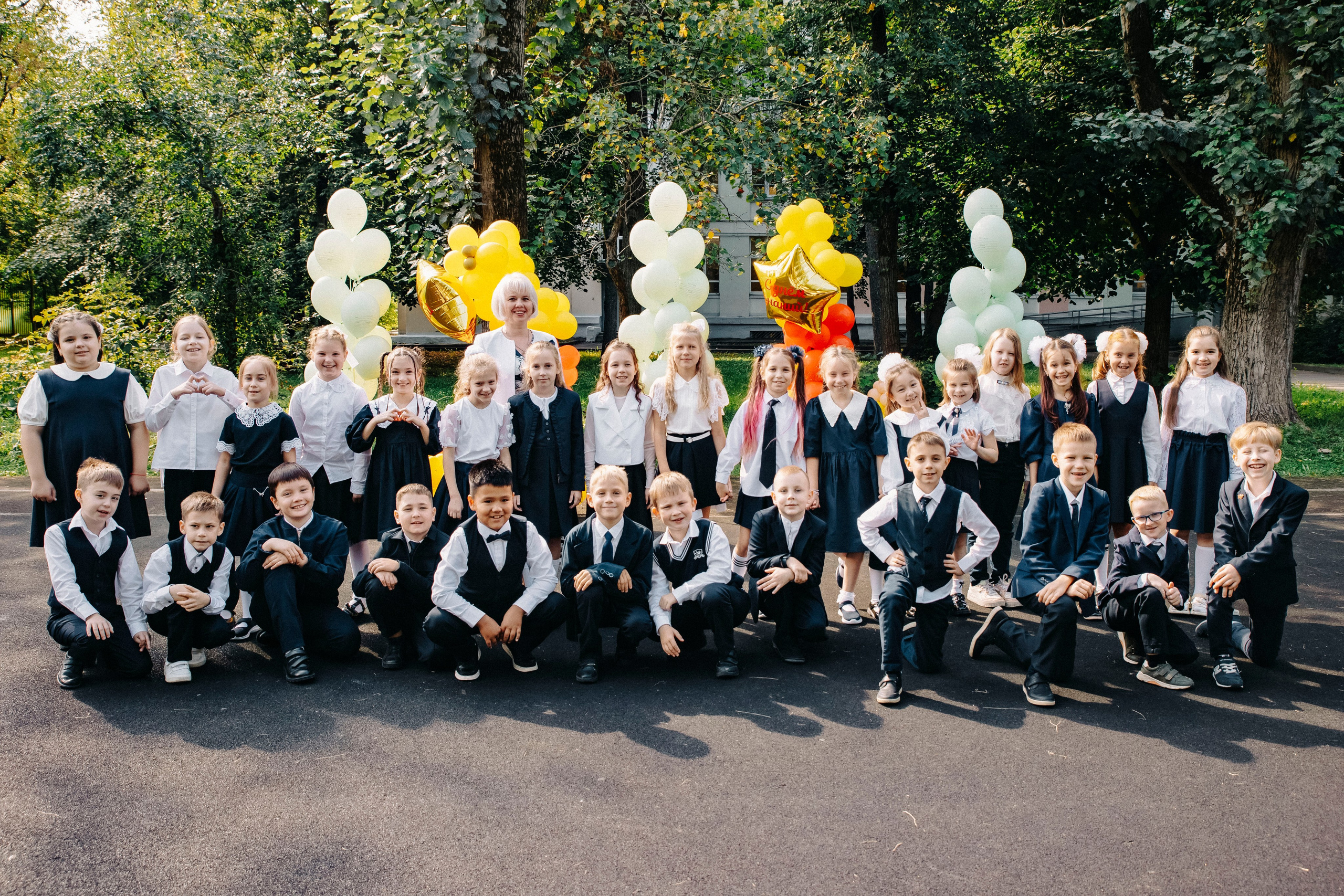 Во 2 класс 🍁 школа № 138. Фотограф в Москве Яна Полосина