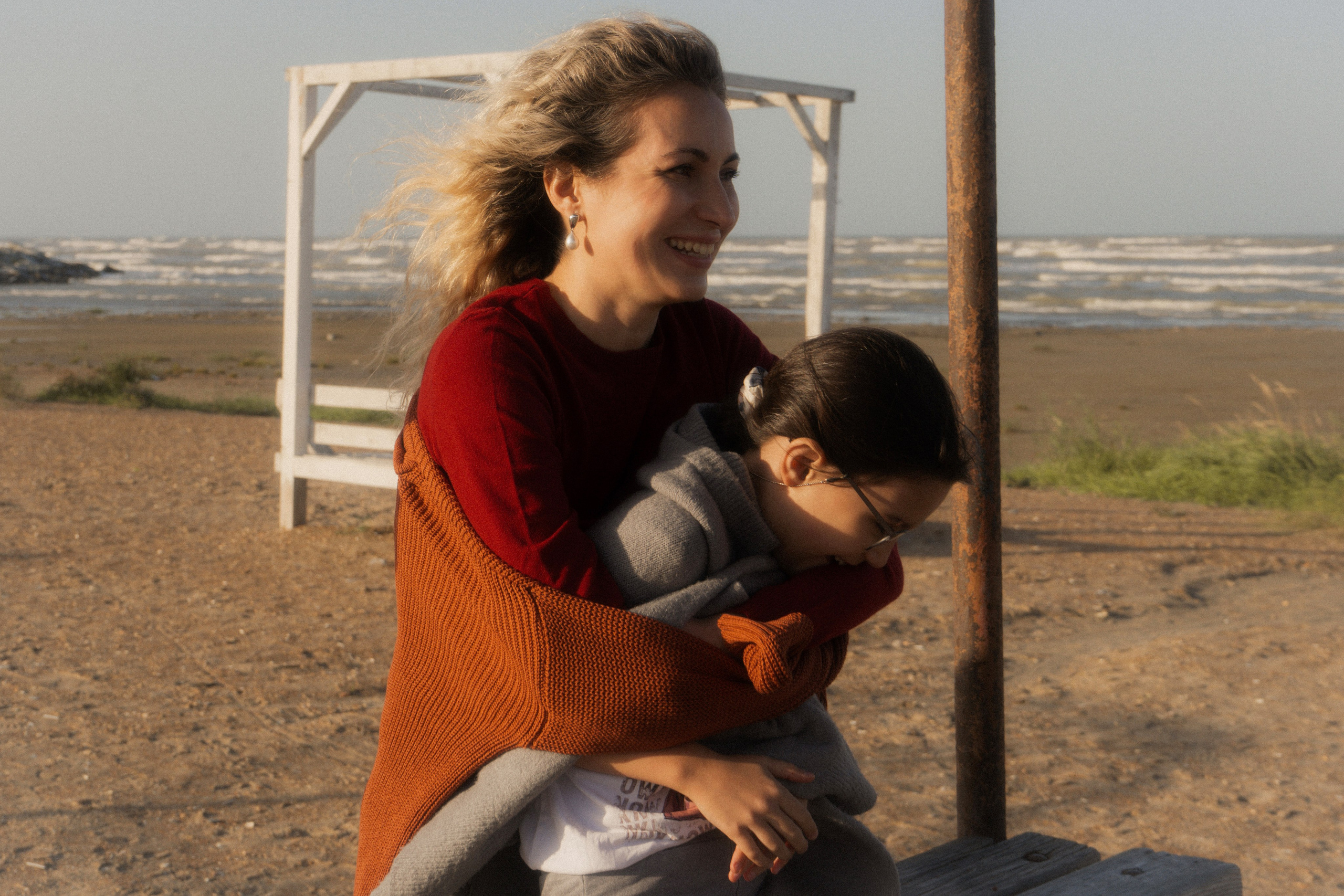 Осенняя прогулка / море. Фотограф в Каспийске