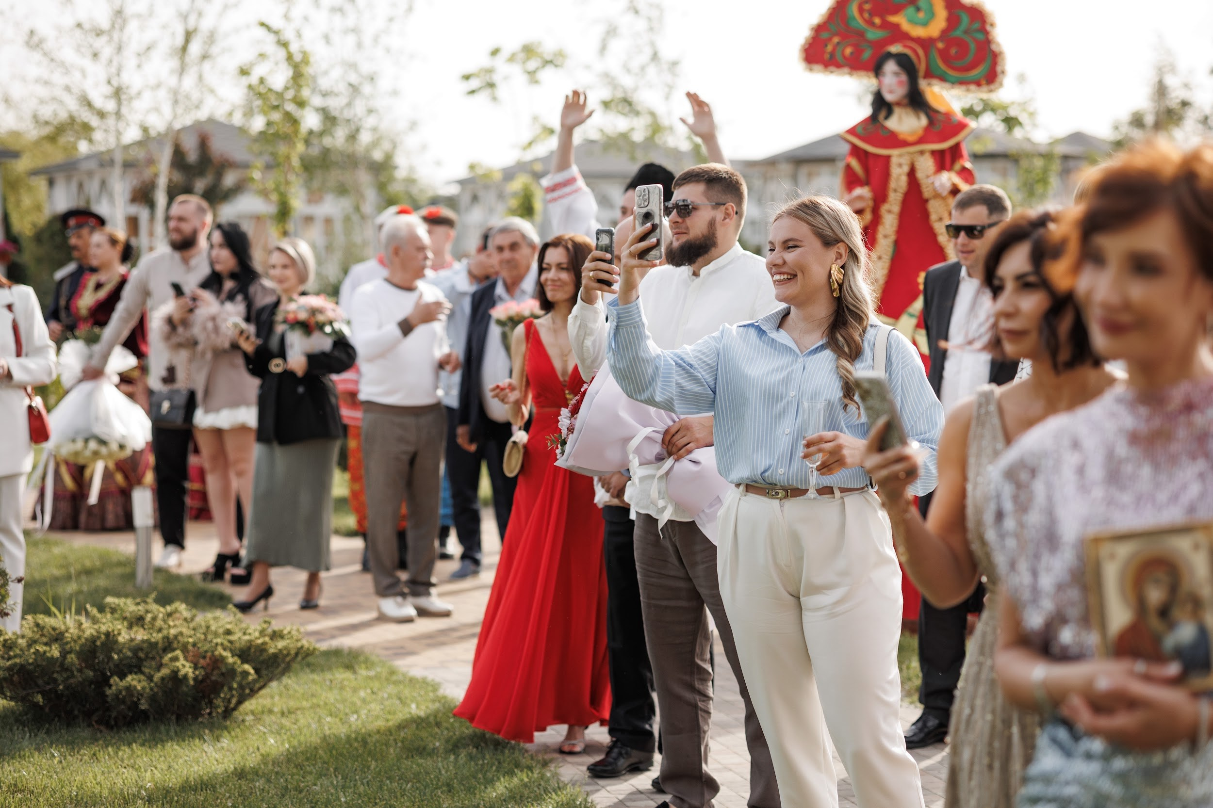 Свадьба в русском народном стиле в Ростове-на-Дону | Организатор Event-агентство «До Мурашек». Свадебное и event агентство До Мурашек Ростов-на-Дону