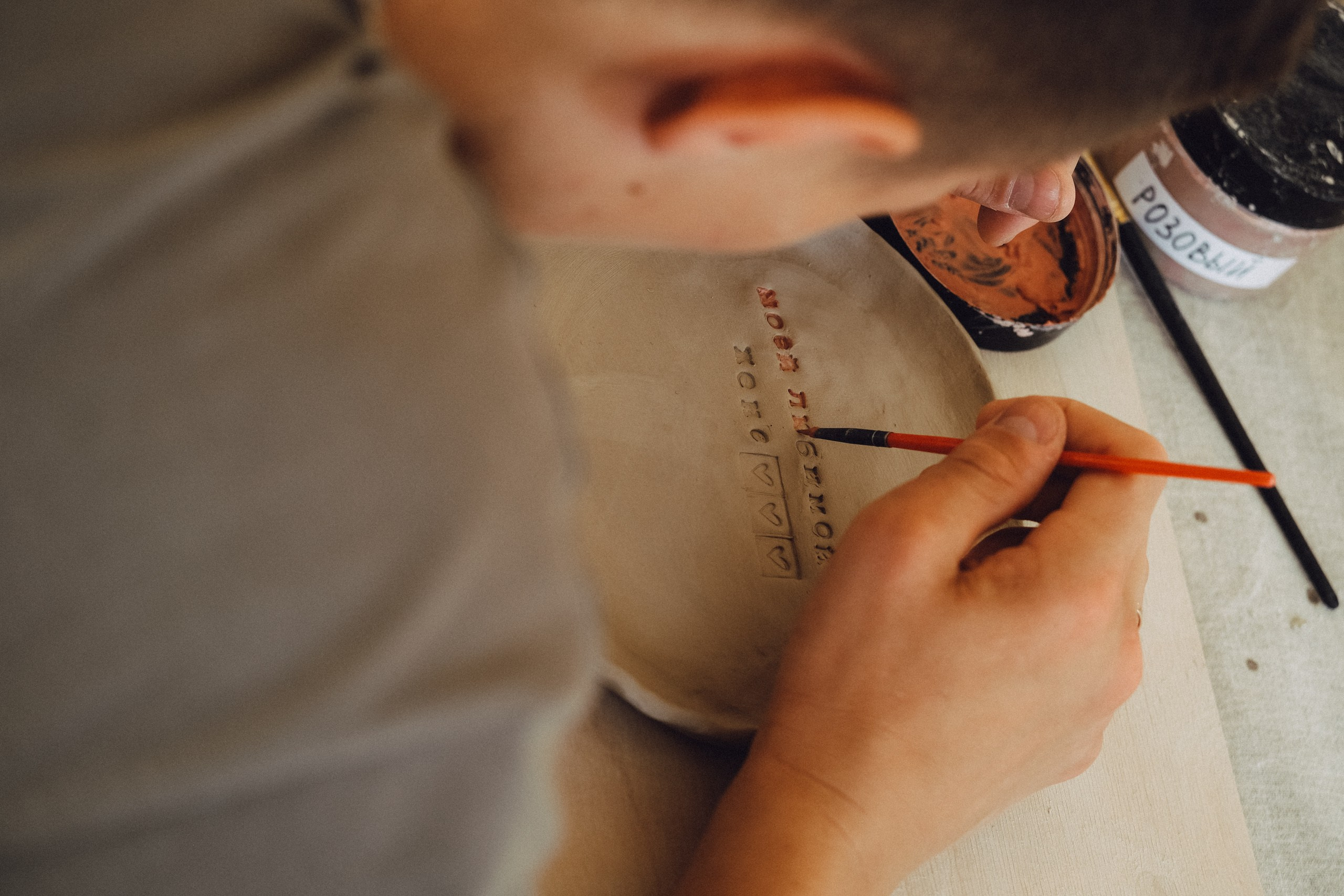 Любовь в студии лепки. Профессиональный фотограф, Санкт-Петербург — Виктория Богомолова