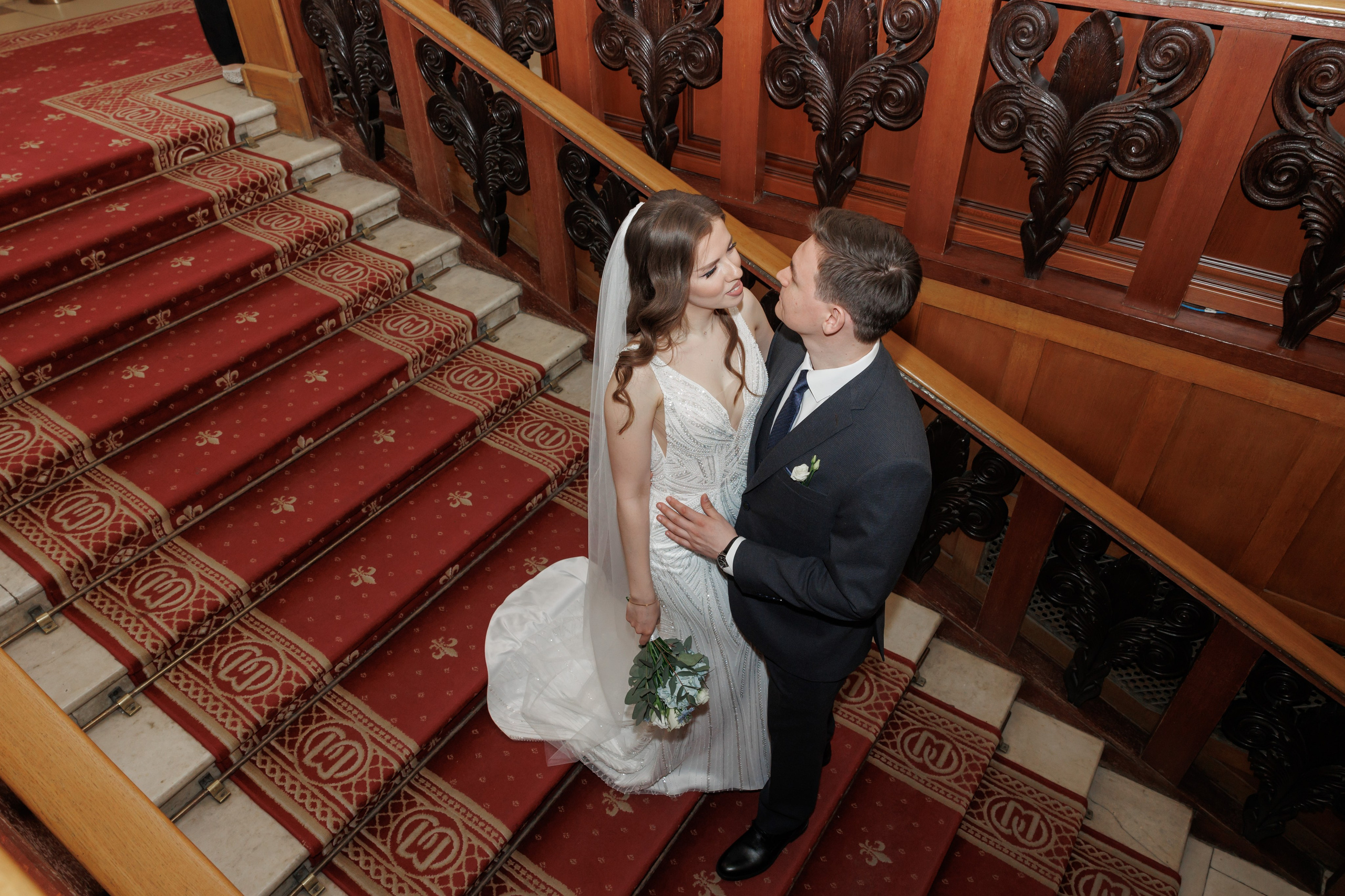 Даша и Дима, Грибоедовский ЗАГС. Свадебный и репортажный фотограф (Москва, Королев и другие)