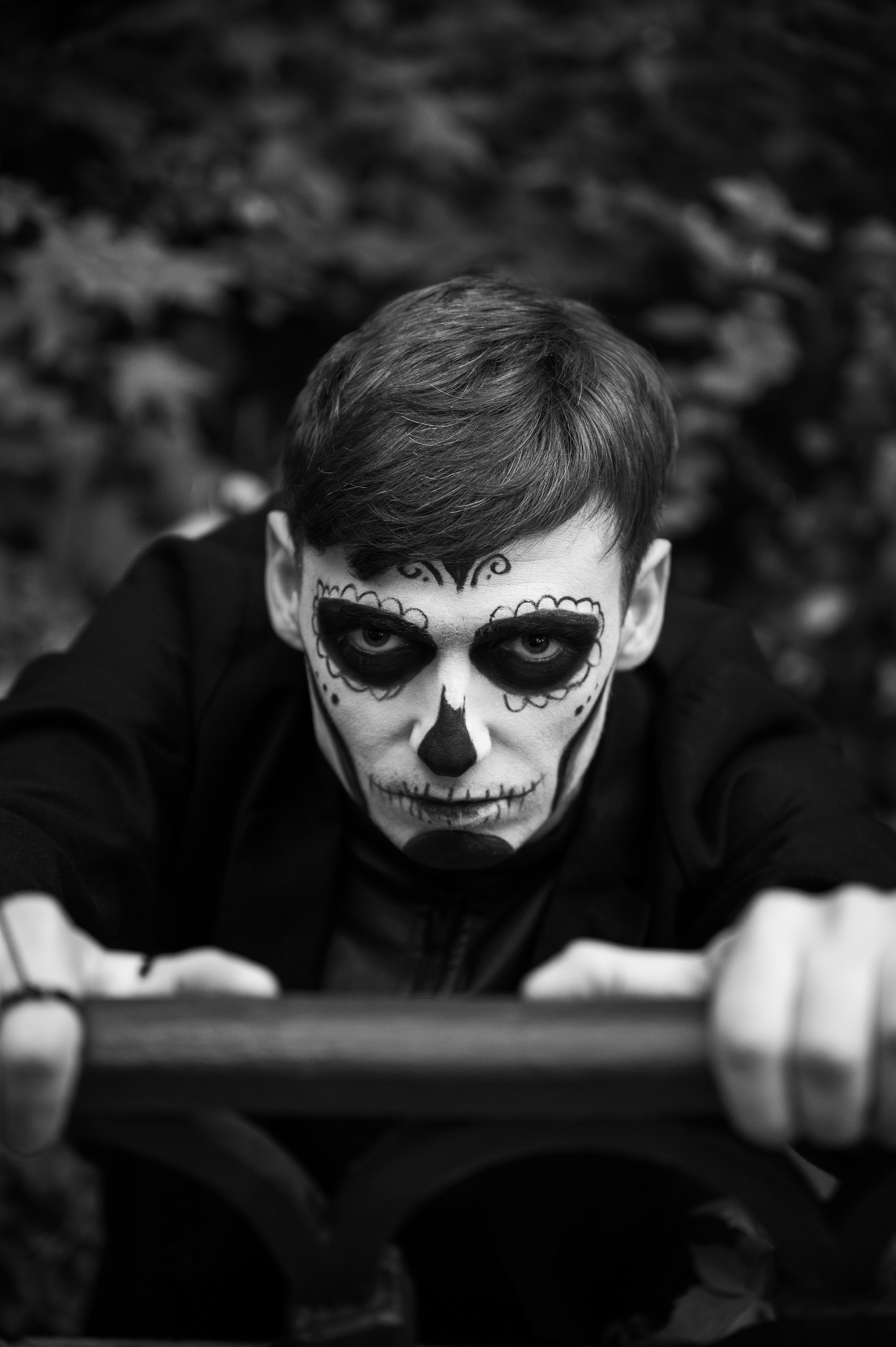 Halloween (Roman and Natalia). Photographer in Moscow Anna Chistiakova