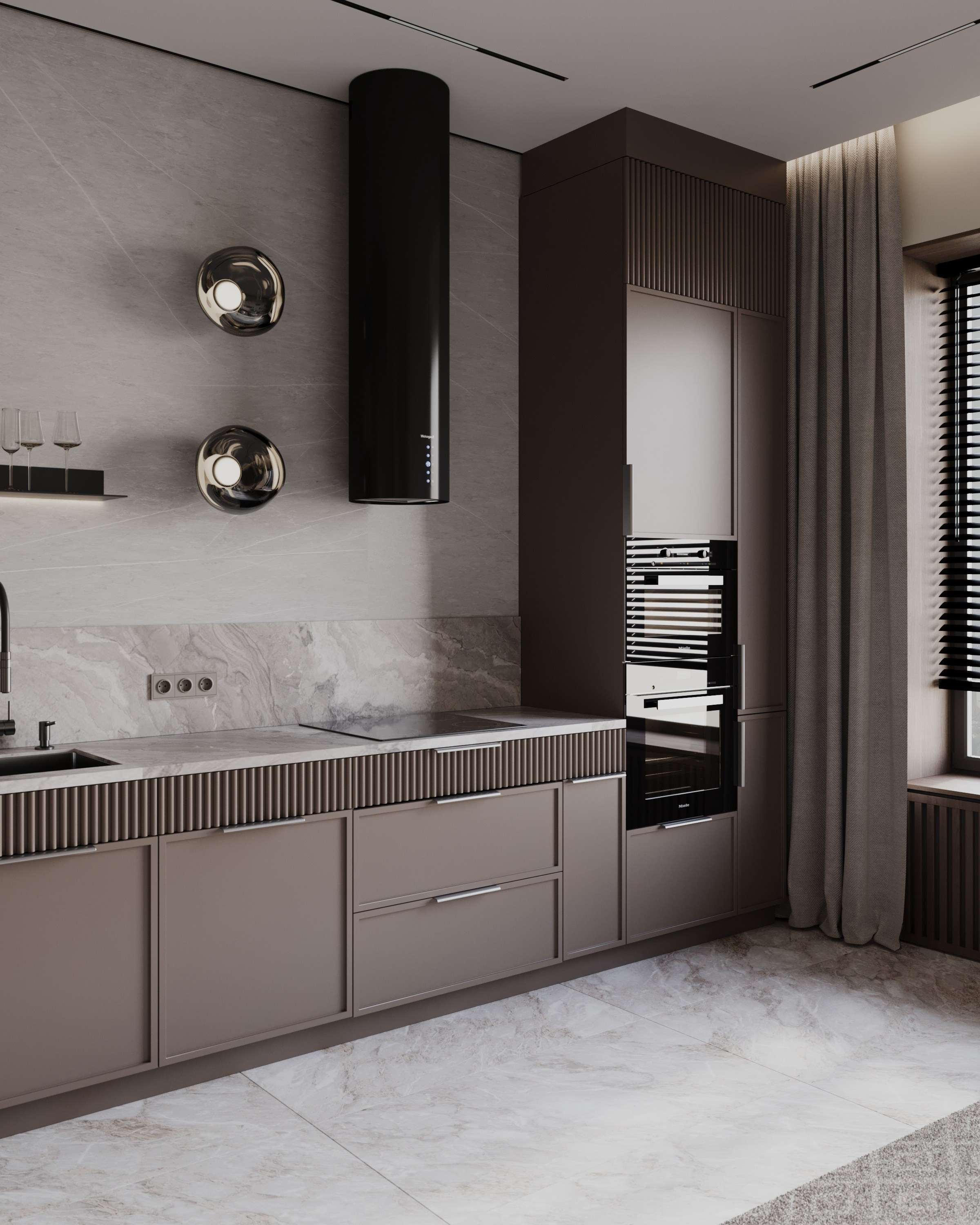 ЖК «Режиссер» | 60 m². Екатерина Коренева | 3d визуализация