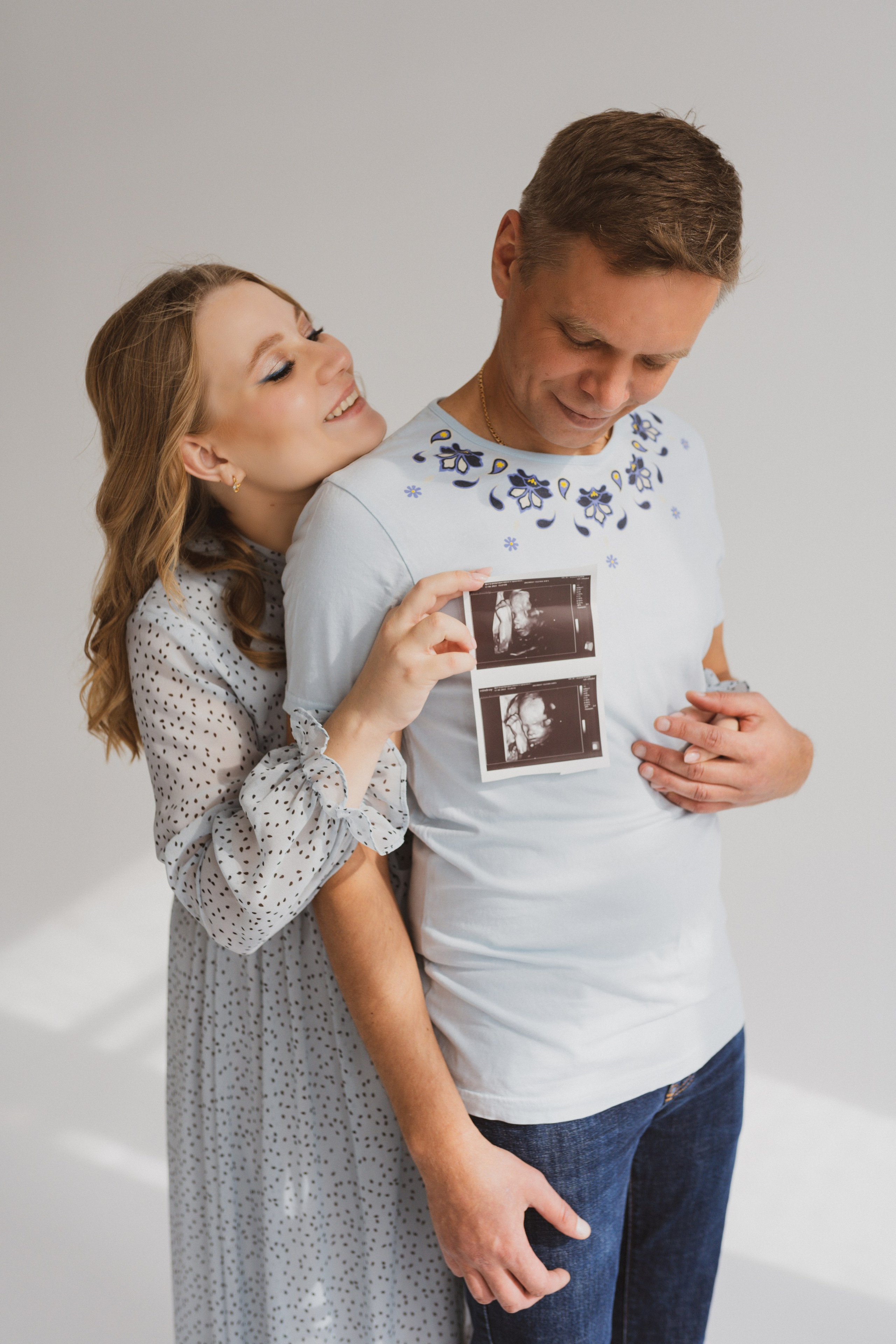 Семейная фотосессия в студии в Москве, семейный фотограф Анна Полушина. Свадебный фотограф в Москве Анна Полушина