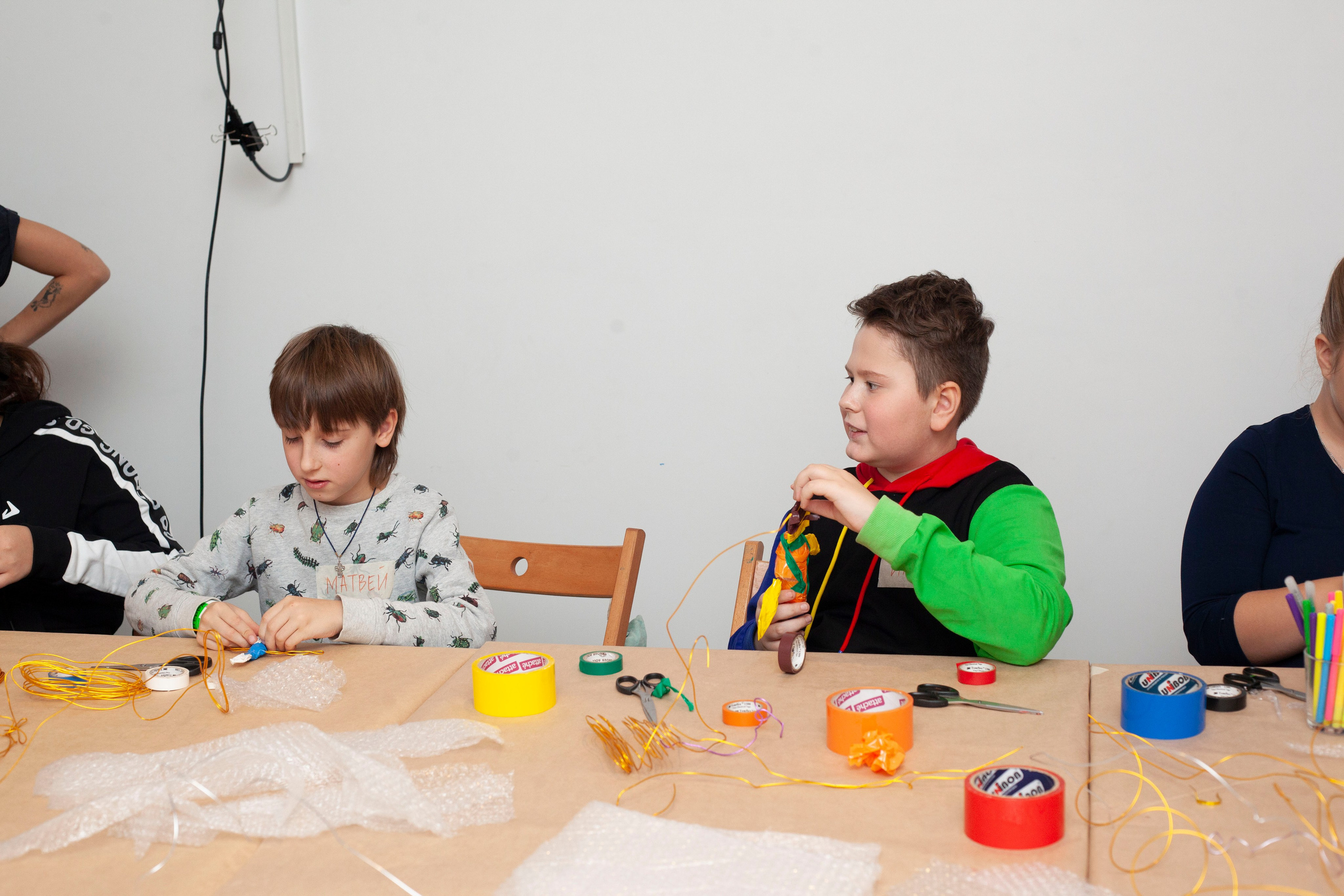 Детский мастер-класс в ММОМА. Stanislav Baryshev — People. Emotions. Atmosphere