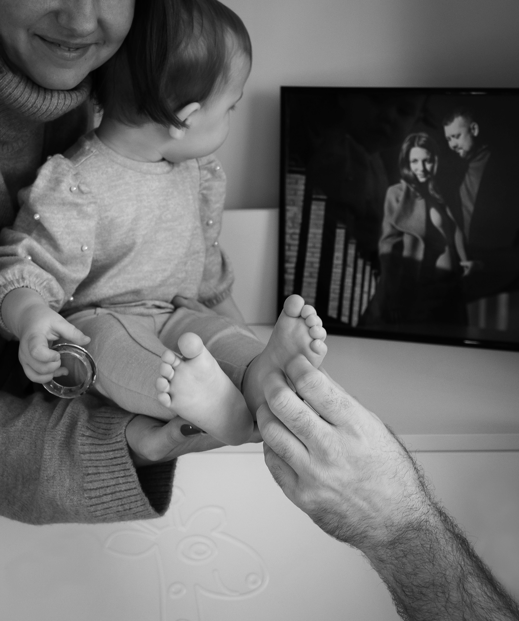 Семья Иры и Алексея (съемка в квартире). Екатерина Мишина творческий фотограф в Самаре