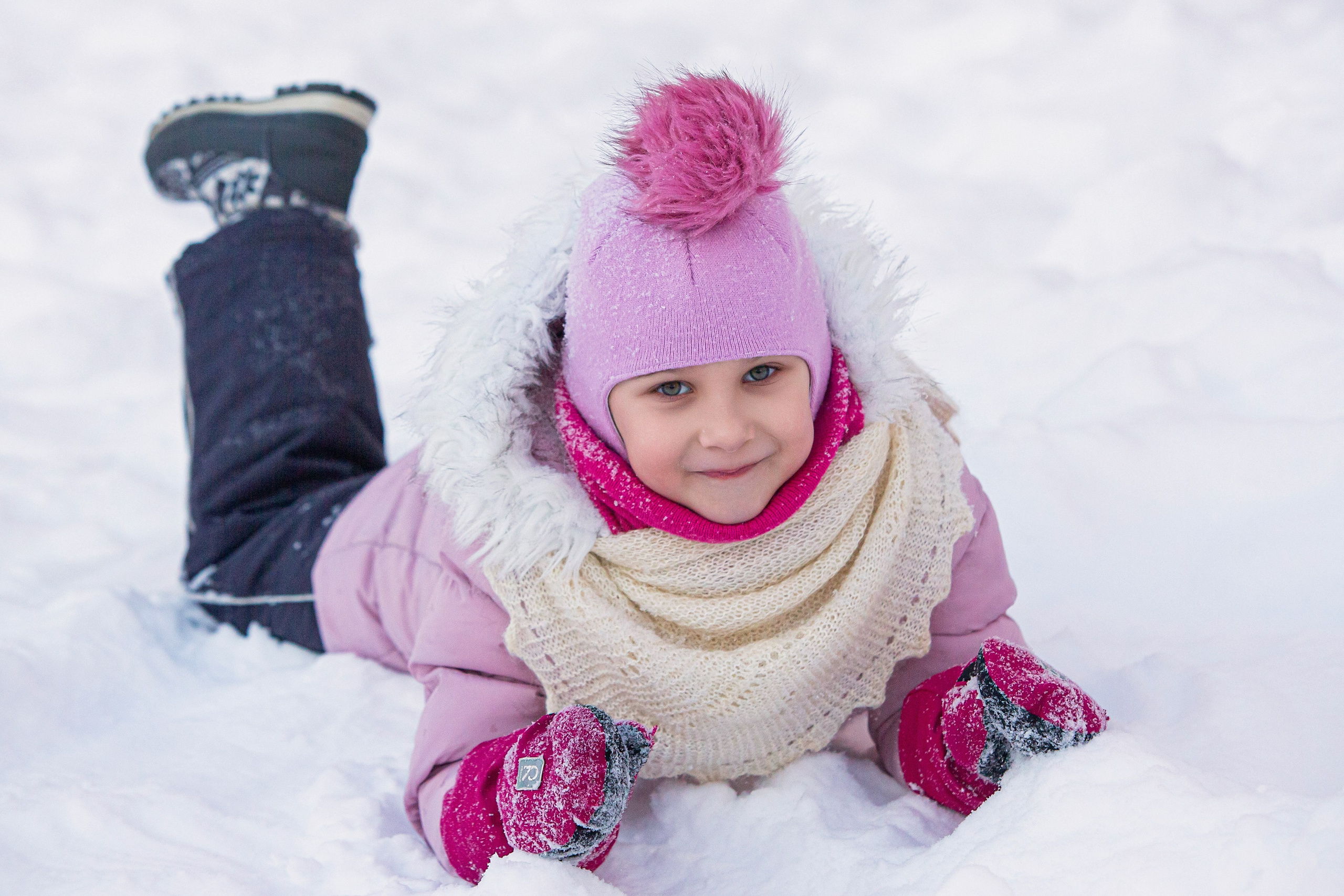 Зима в детском саду. Свадебный, семейный, детский фотограф в Санкт-Петербурге