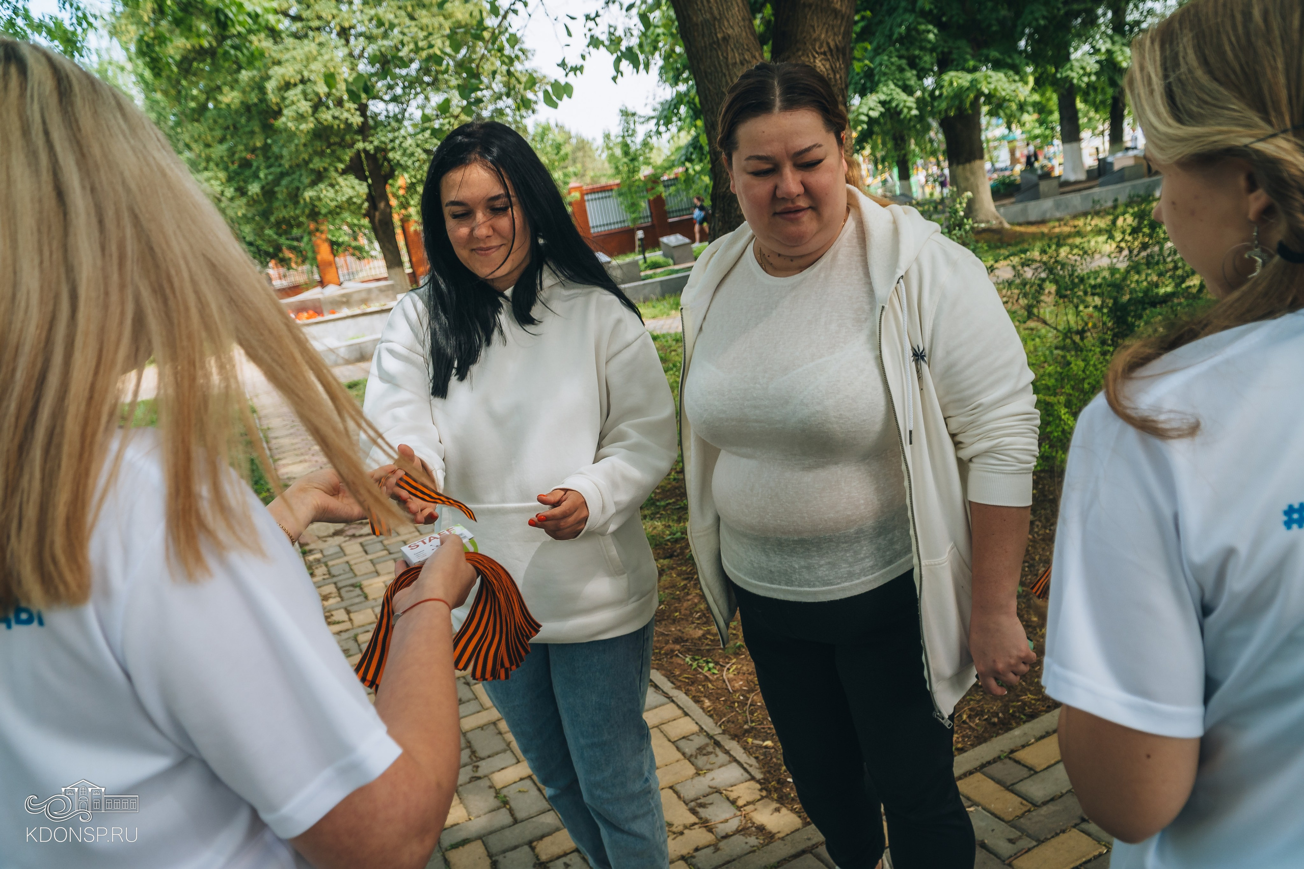 «Георгиевская ленточка». Новотитаровский Дом культуры