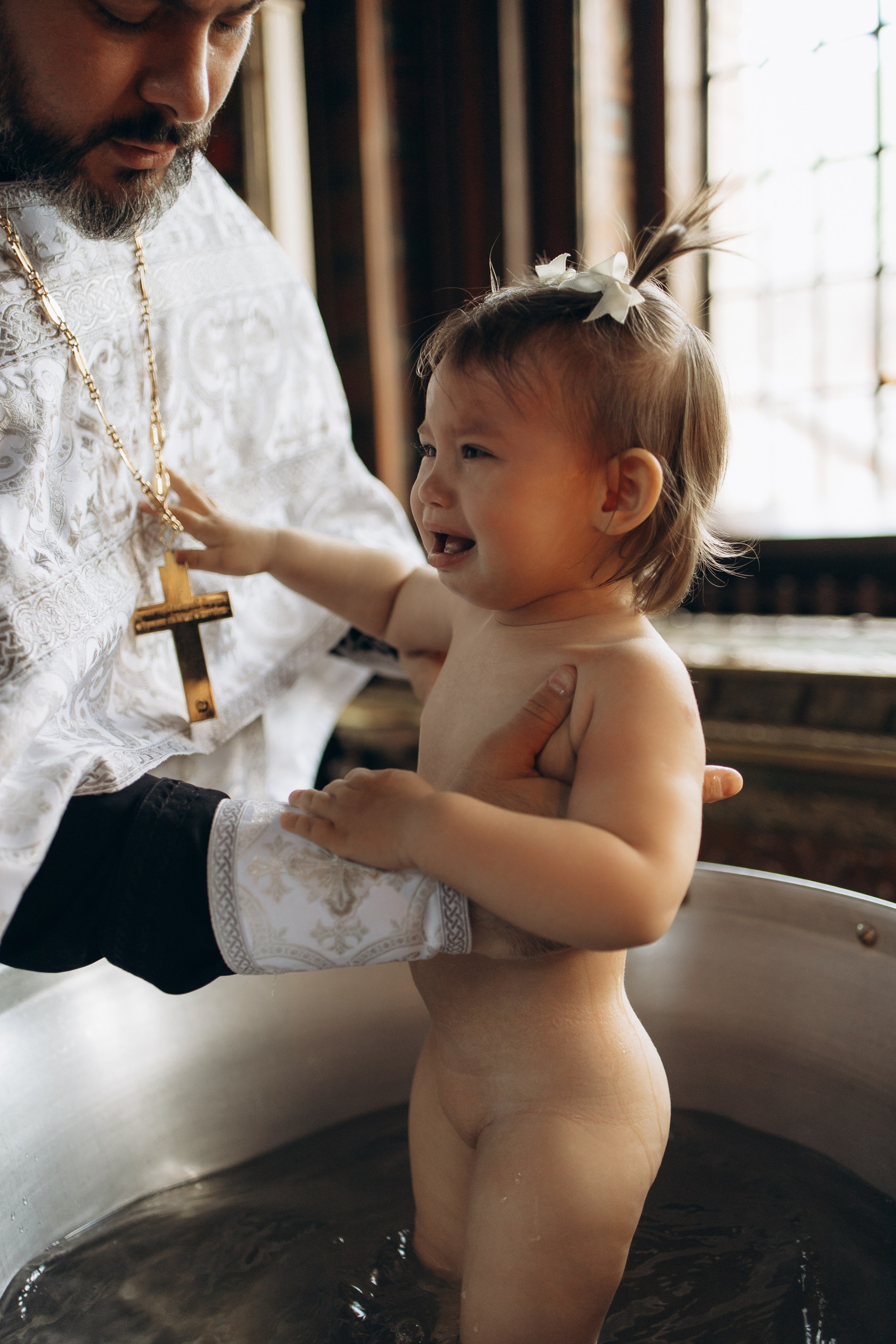 Крещение Стефании. Самый теплый фотограф в Краснодаре Рябоконь Ксения