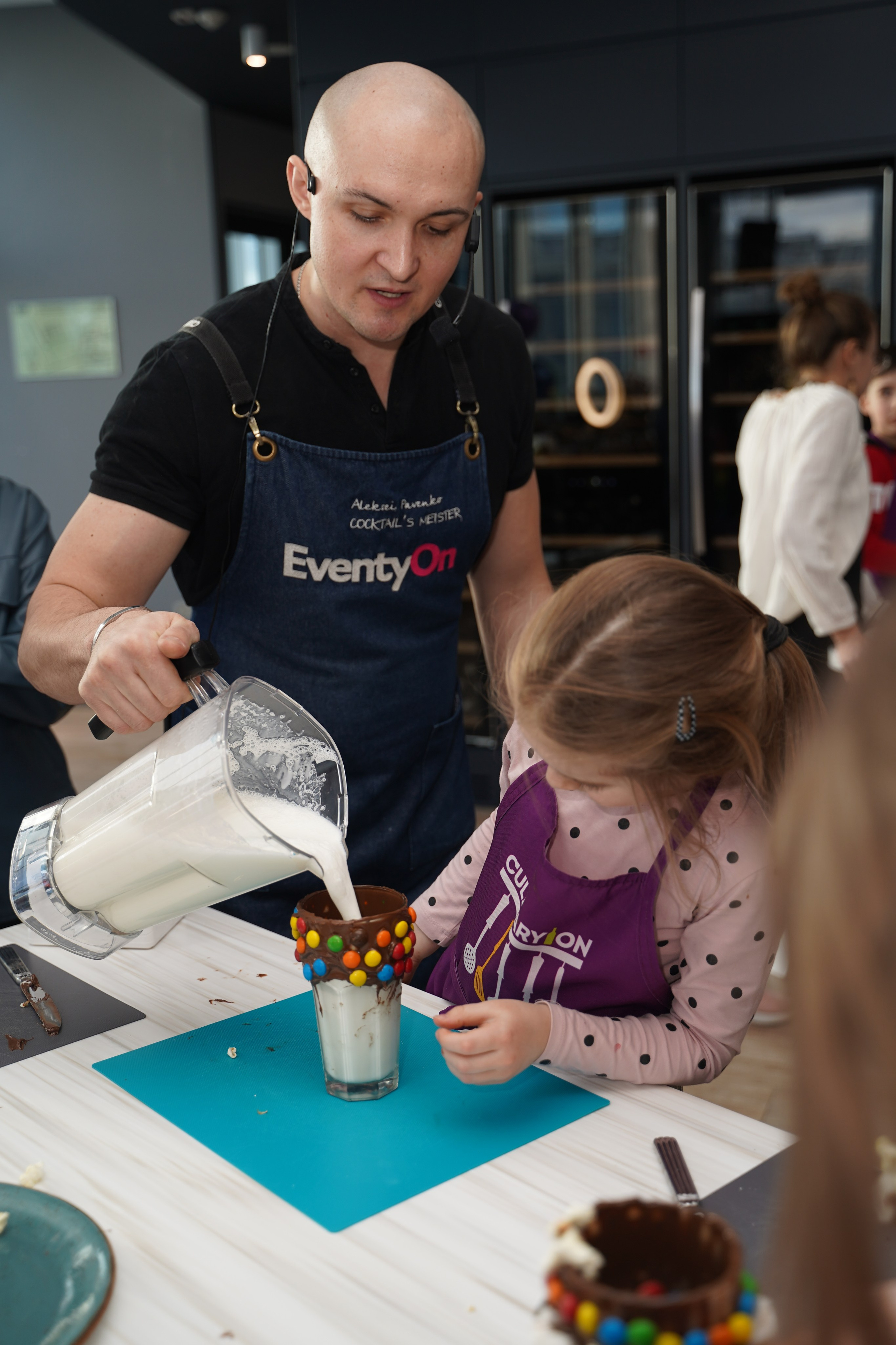 День Рождения в кулинарной студии. Фотограф в Одинцово, Москве