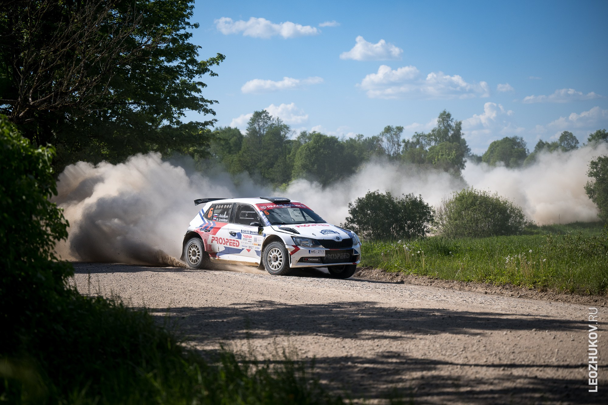 Rally Pskov 2024. Sports photographer Leonid Zhukov