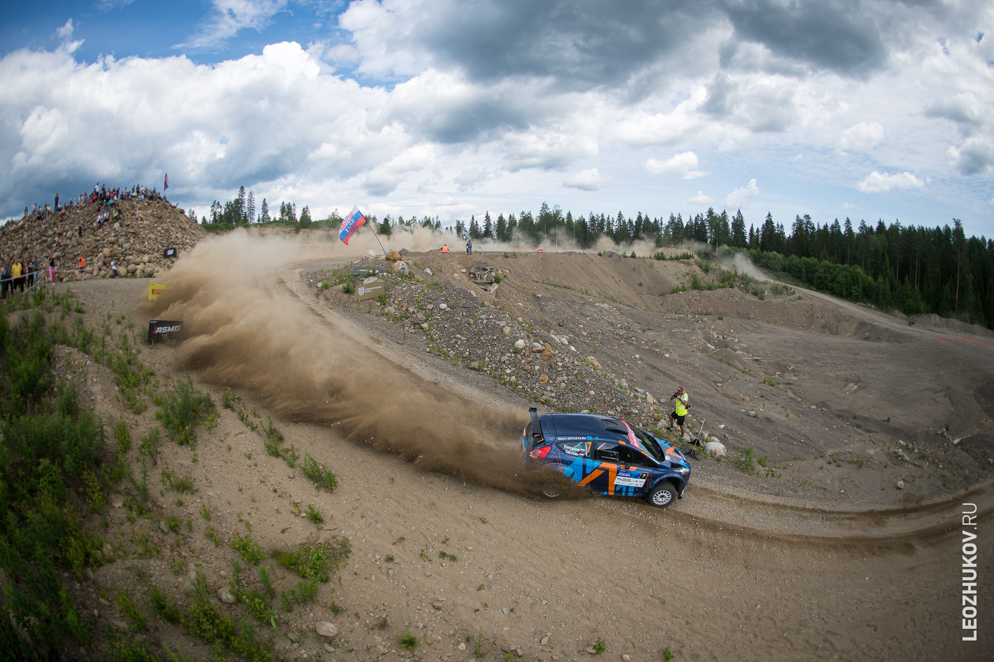 White nights rally 2025. Sports photographer Leonid Zhukov