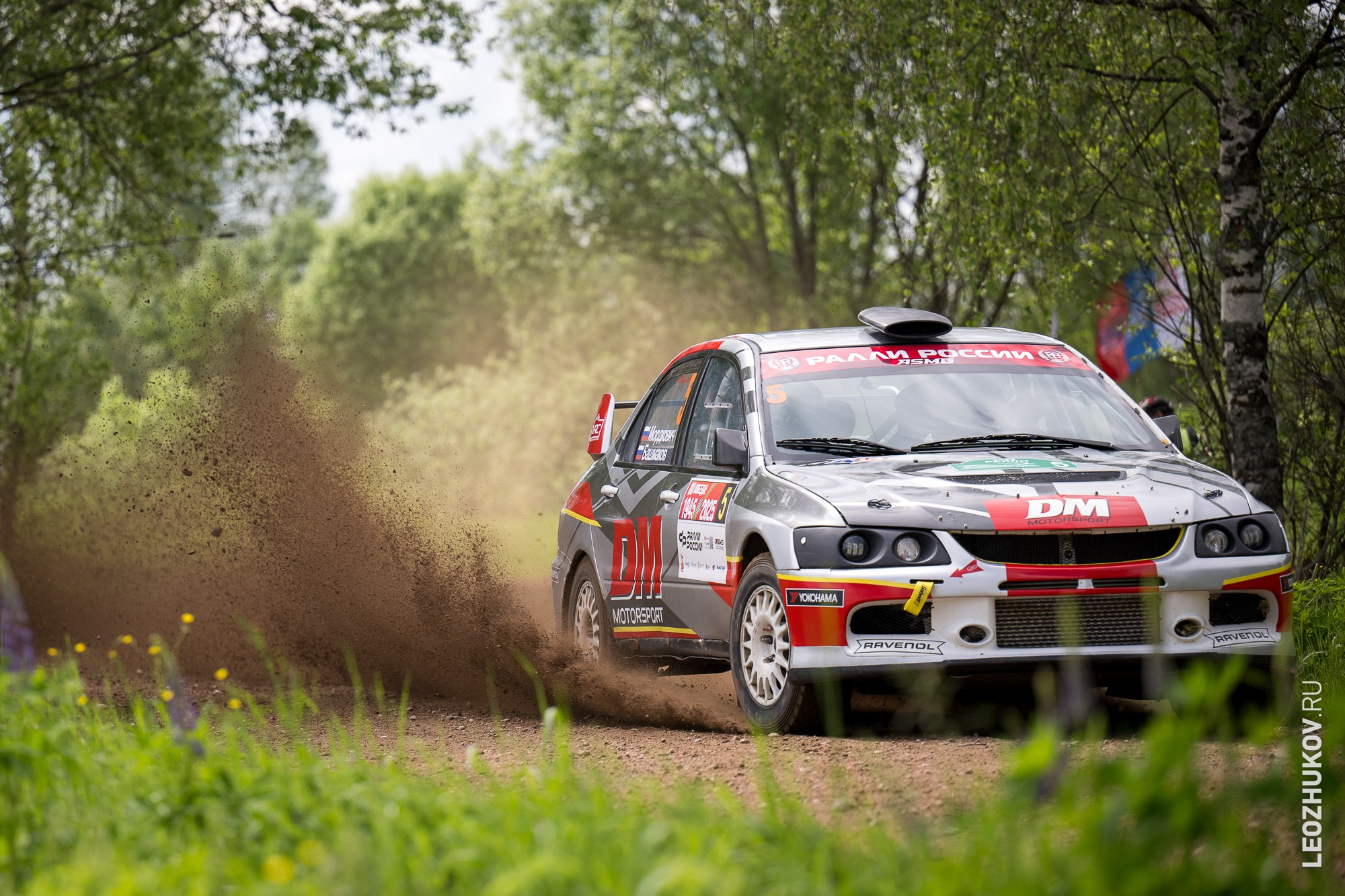 Rally Pushkinskie gory 2025. Sports photographer Leonid Zhukov