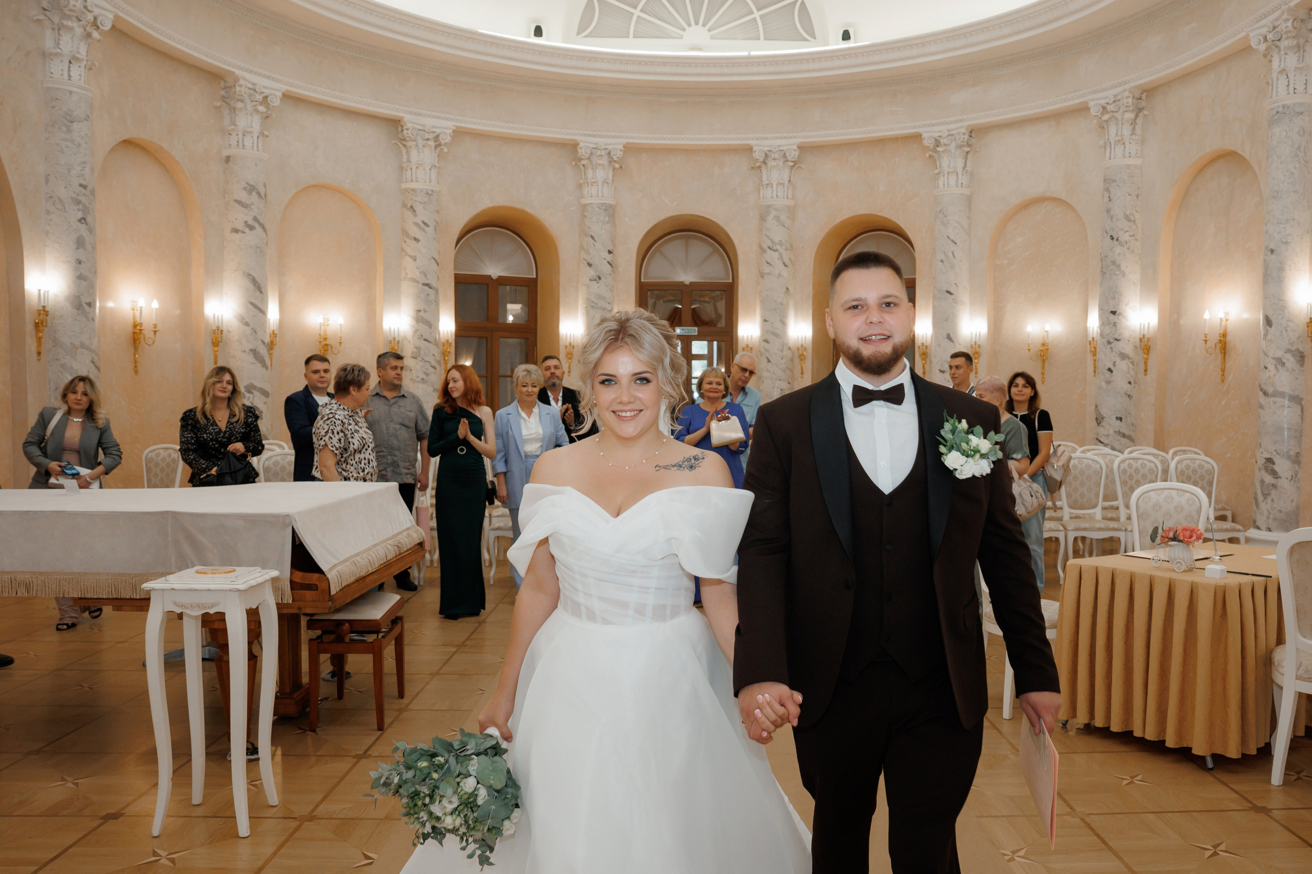 Регистрация и прогулка в Остафьево. Свадебный и репортажный фотограф (Москва, Королев и другие)