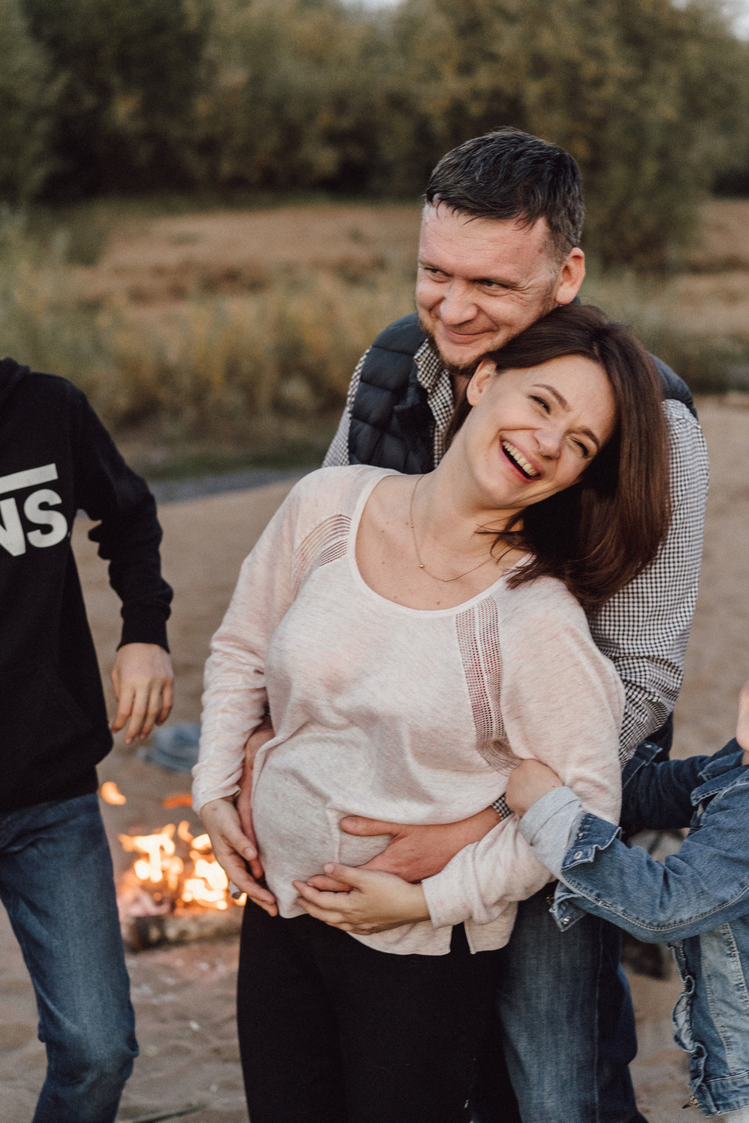 У костра. Выпускные альбомы в городе Кирове. Фотограф Екатерина Невская