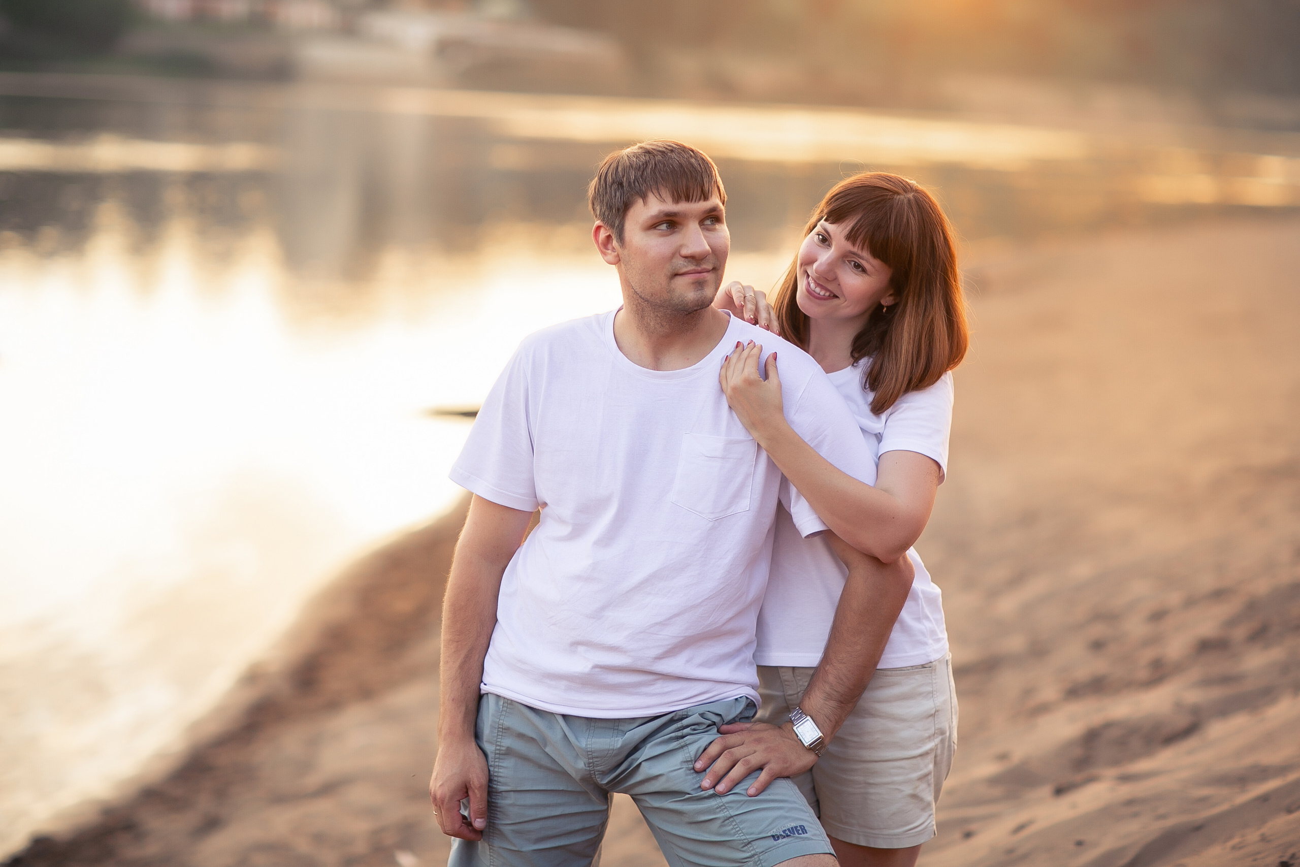 Закат на берегу. Выпускные альбомы в городе Кирове. Фотограф Екатерина Невская