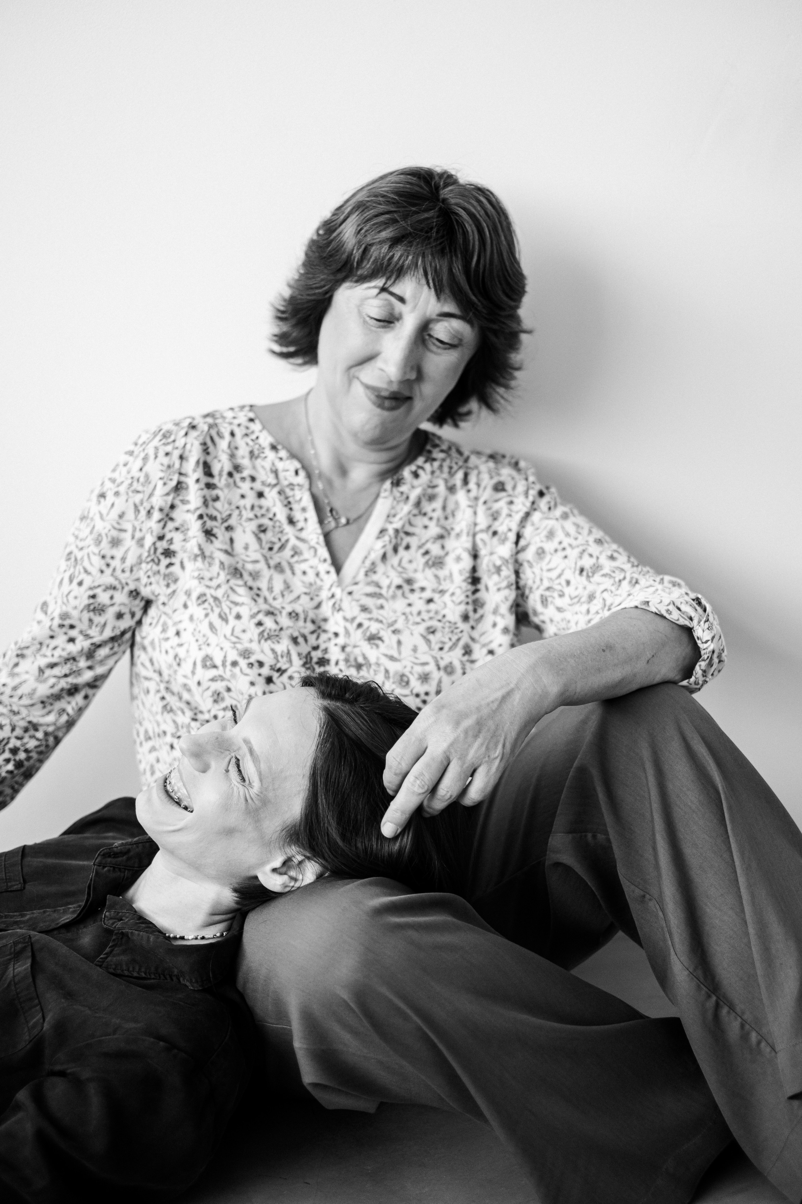 Фотосессия с мамой в студии Новосибирска. Ксения Ильиных — Фотограф в Новосибирске