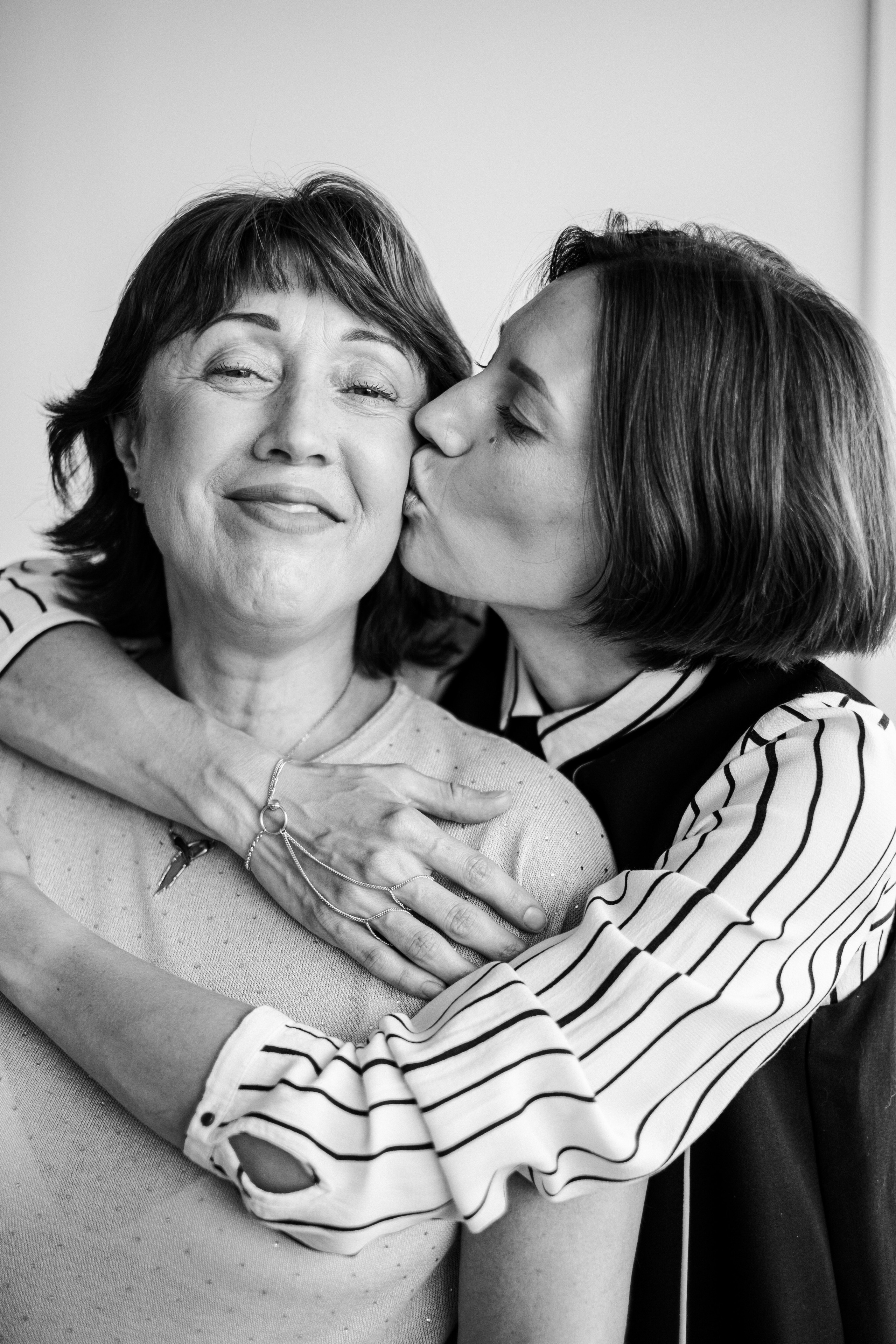 Фотосессия с мамой в студии Новосибирска. Ксения Ильиных — Фотограф в Новосибирске