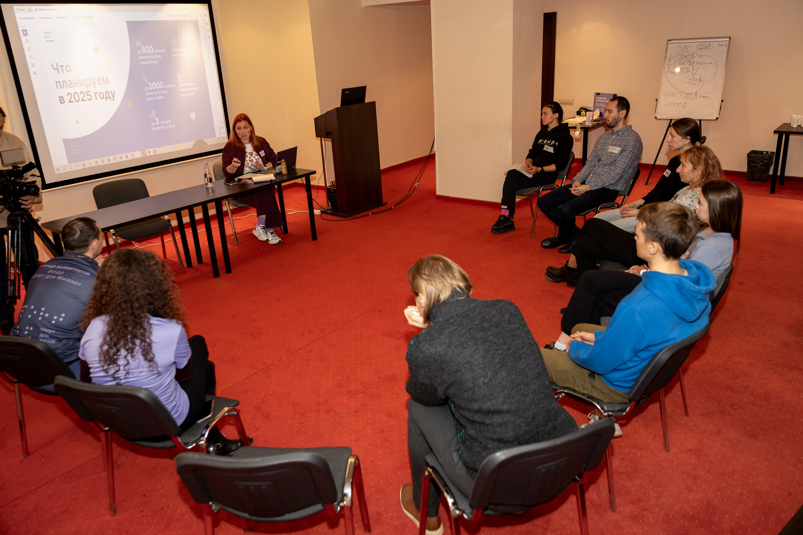 1 день обучения волонтеров фонда «Спорт для жизни». Главная