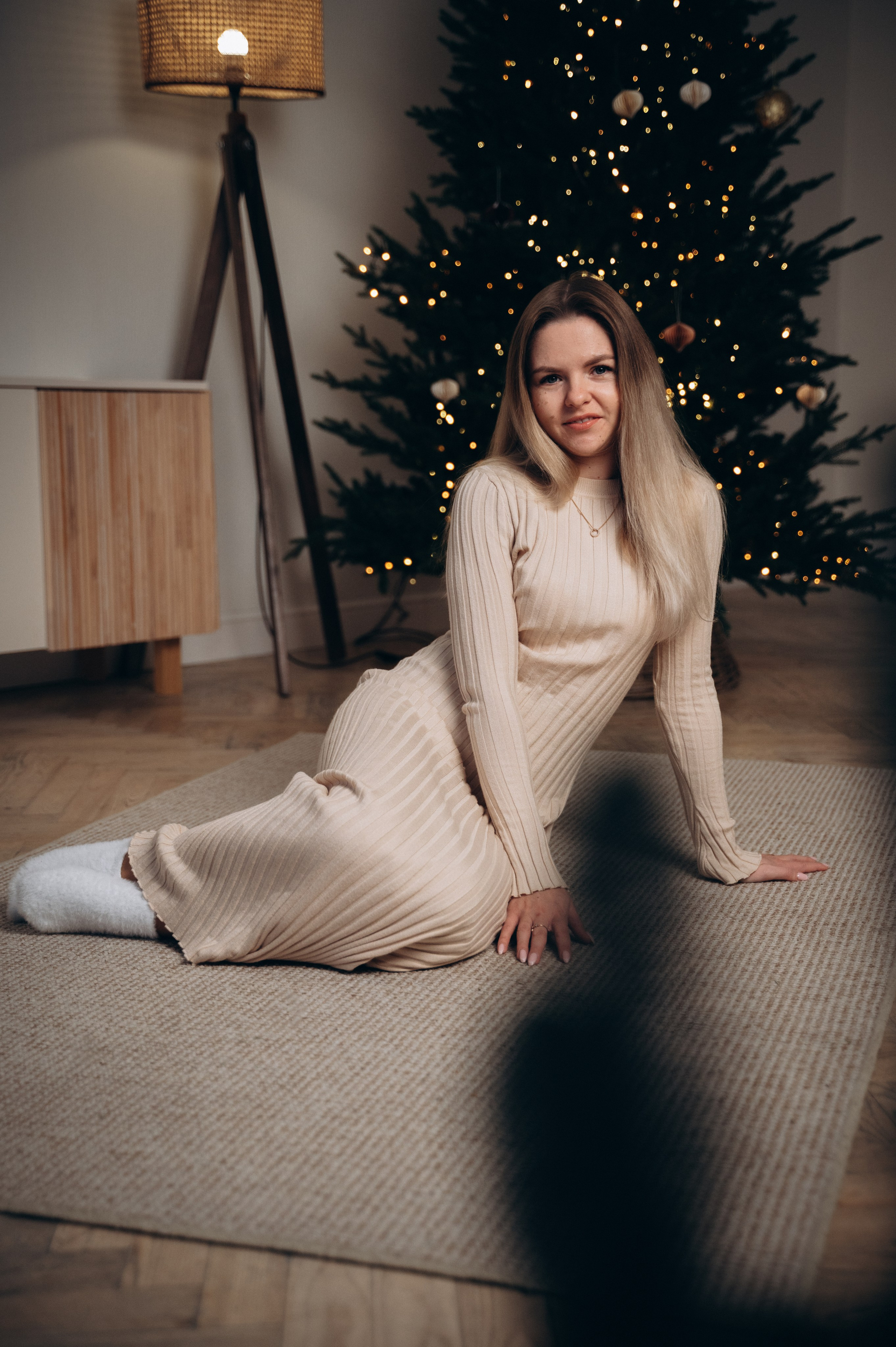 Новогодняя Наташа и Ваня. Семейный фотограф в Минске Дарья Дреко