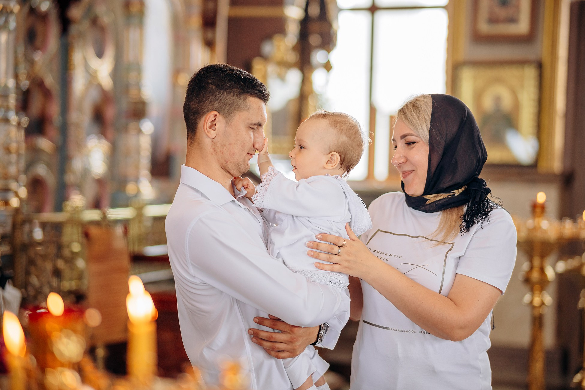 Таинство крещения Руслана. Семейный фотограф в Пензе Мария Левина
