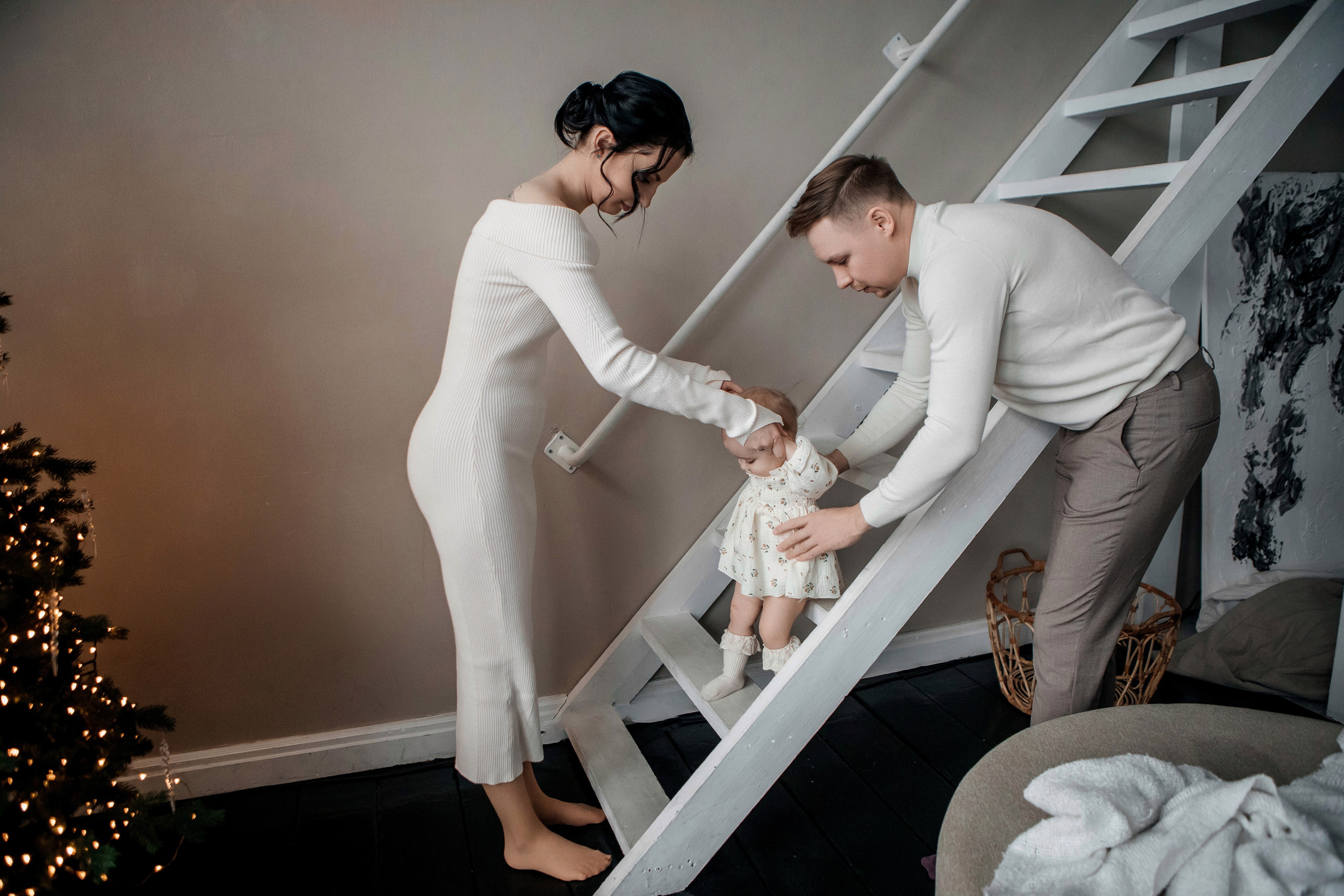 Андрей Лиза и Ева. Свадебный и семейный фотограф Ибрагимова Мария из Екатеринбурга