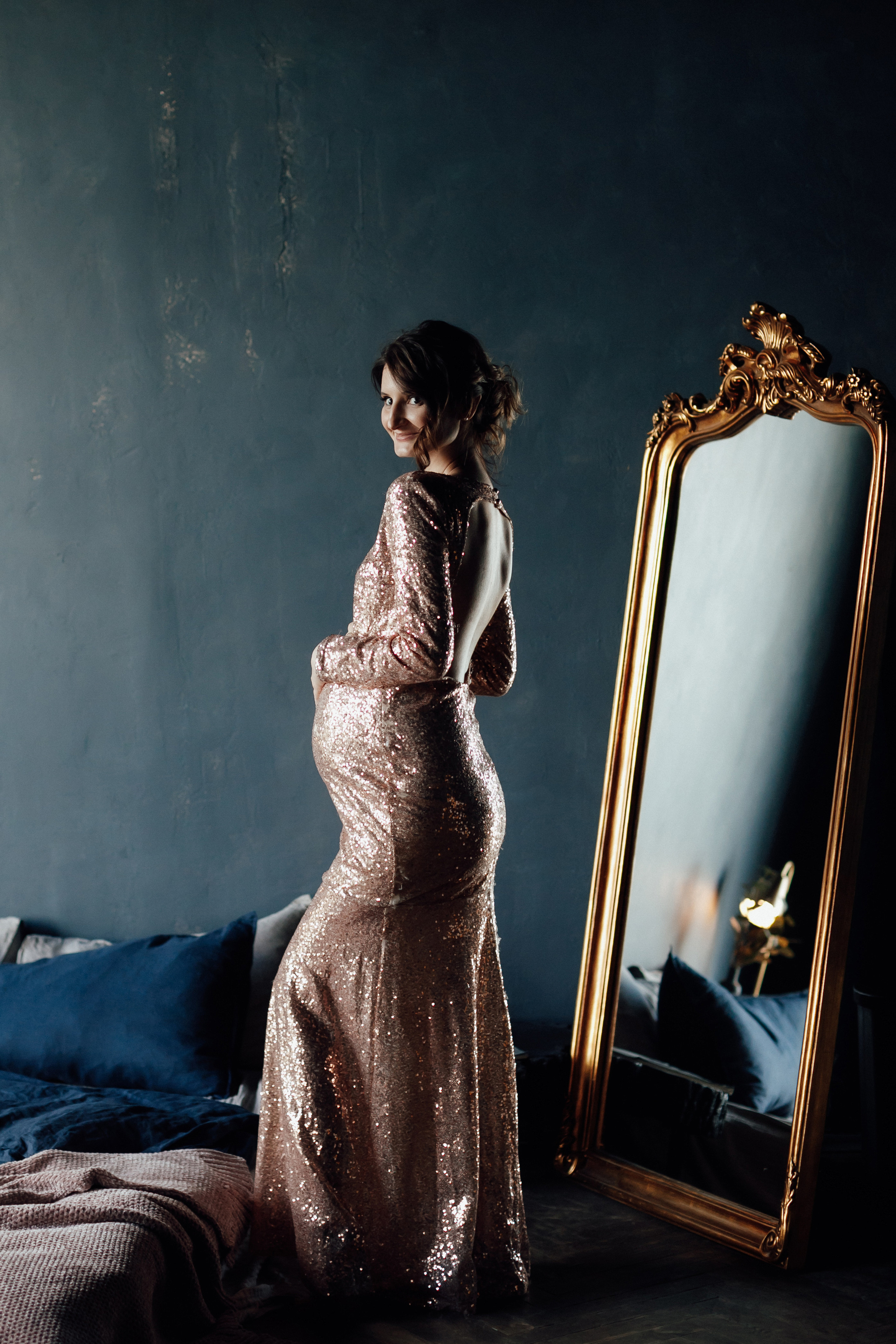 Беременность. Кристина Москвина. Портретный фотограф