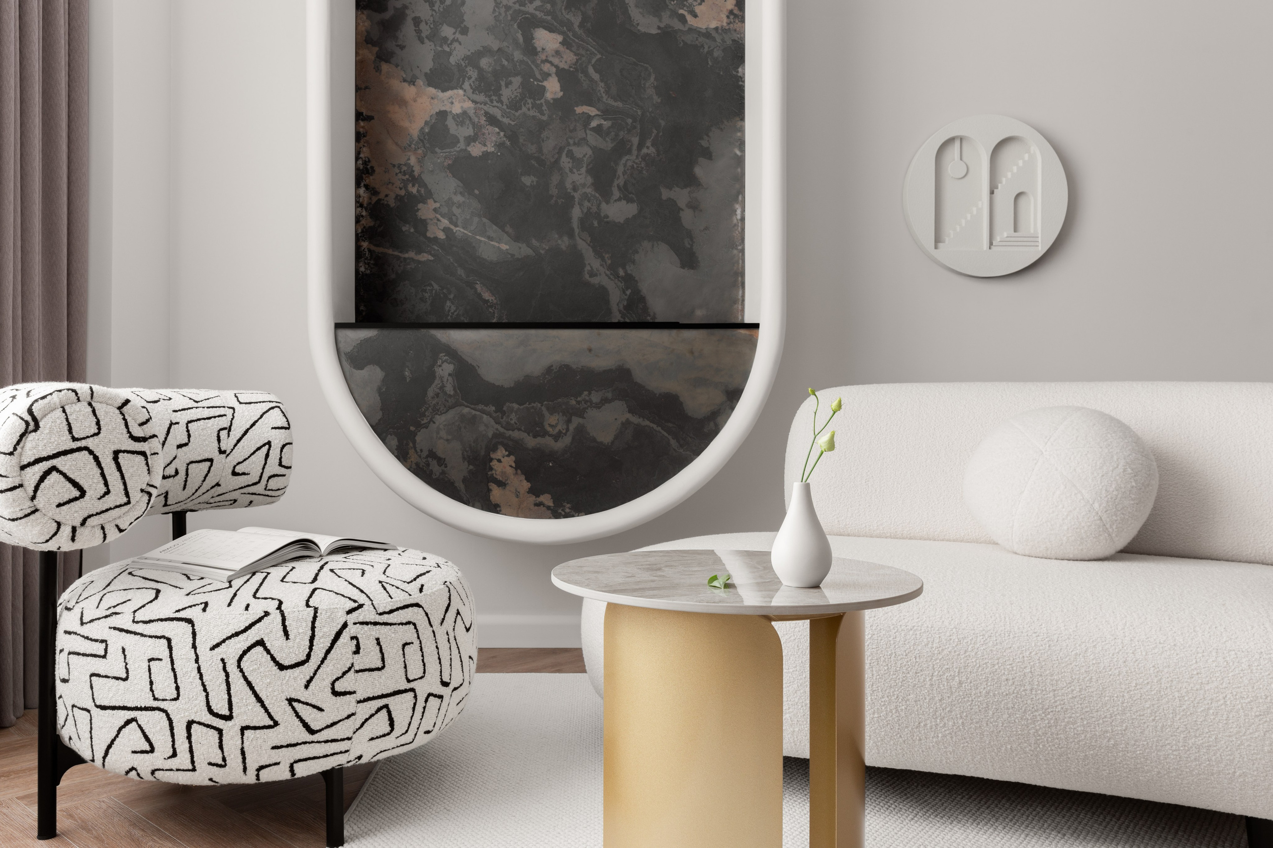 Динара Абикенова — Capital Park Light. Roman Yakunin — interior photographer in Almaty, Kazakhstan