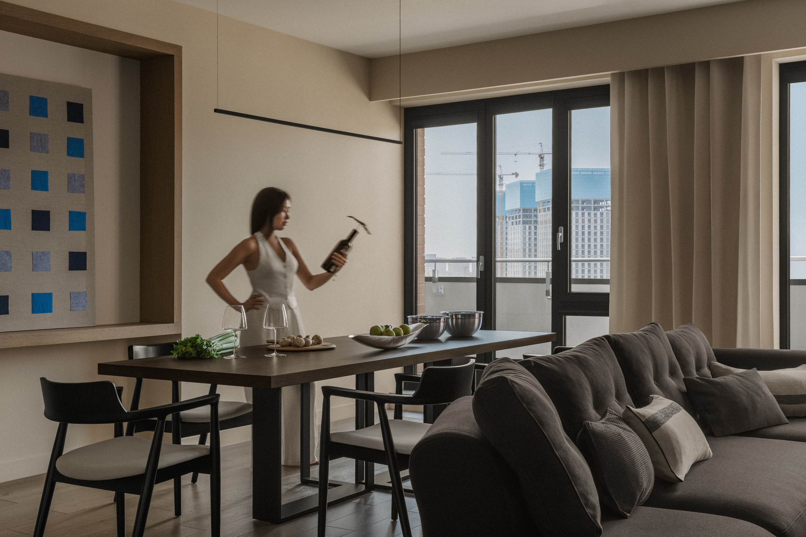 Bermet Subanova — Malina. Roman Yakunin — interior photographer in Almaty, Kazakhstan