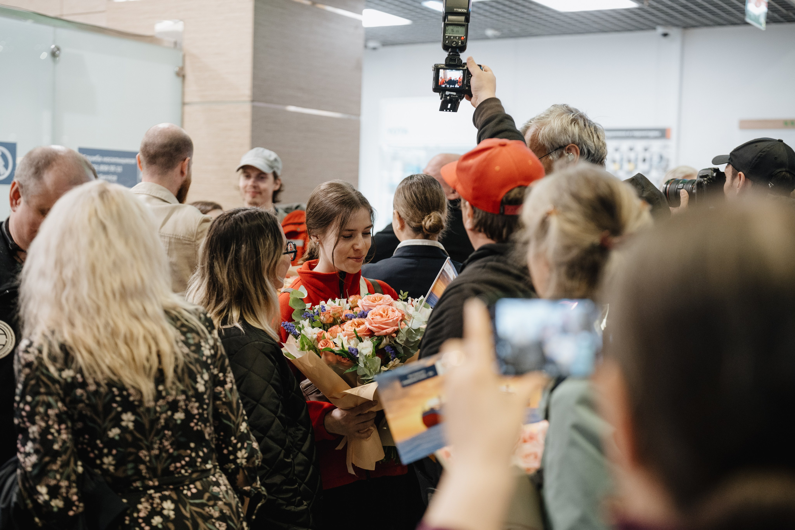 Встреча полярников. Фотограф Всеволод Емелин