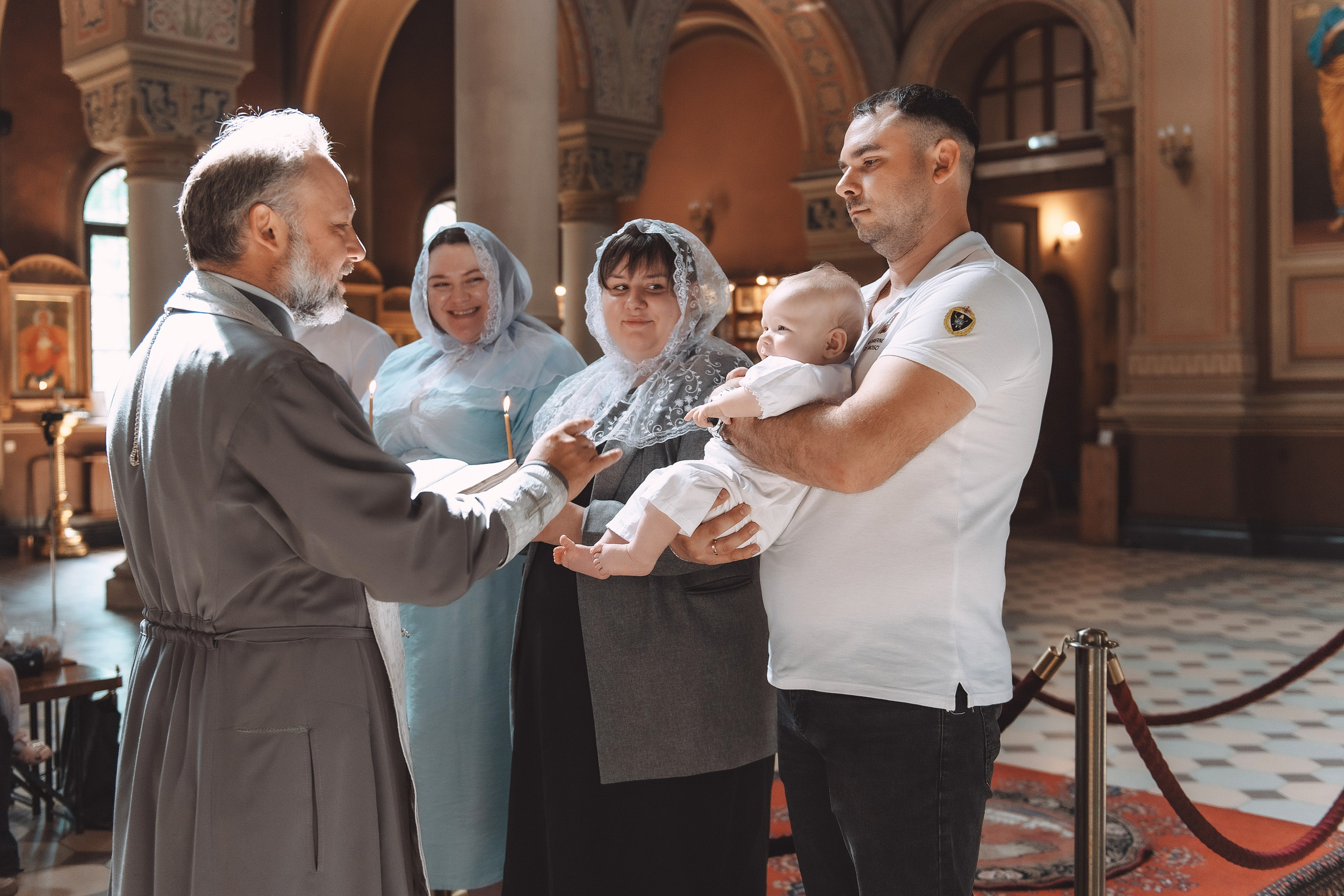 Крещение. Святослава. Свадебный и семейный фотограф в Санкт-Петербурге — Мария Черепанова